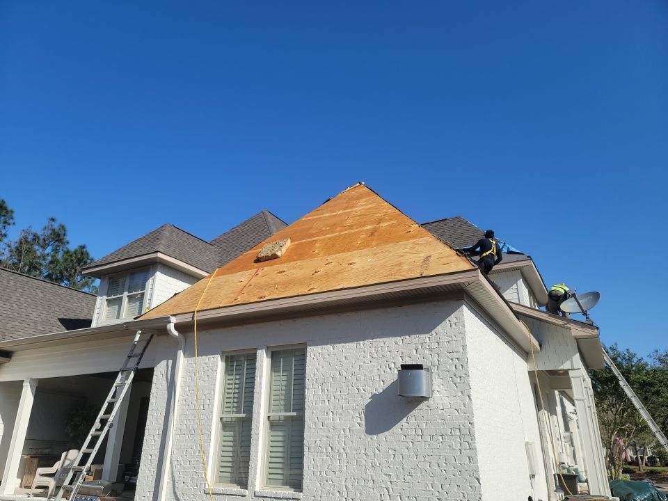 Residential Roofing Installation using Roof Replacement by American Roofing & Construction LLC