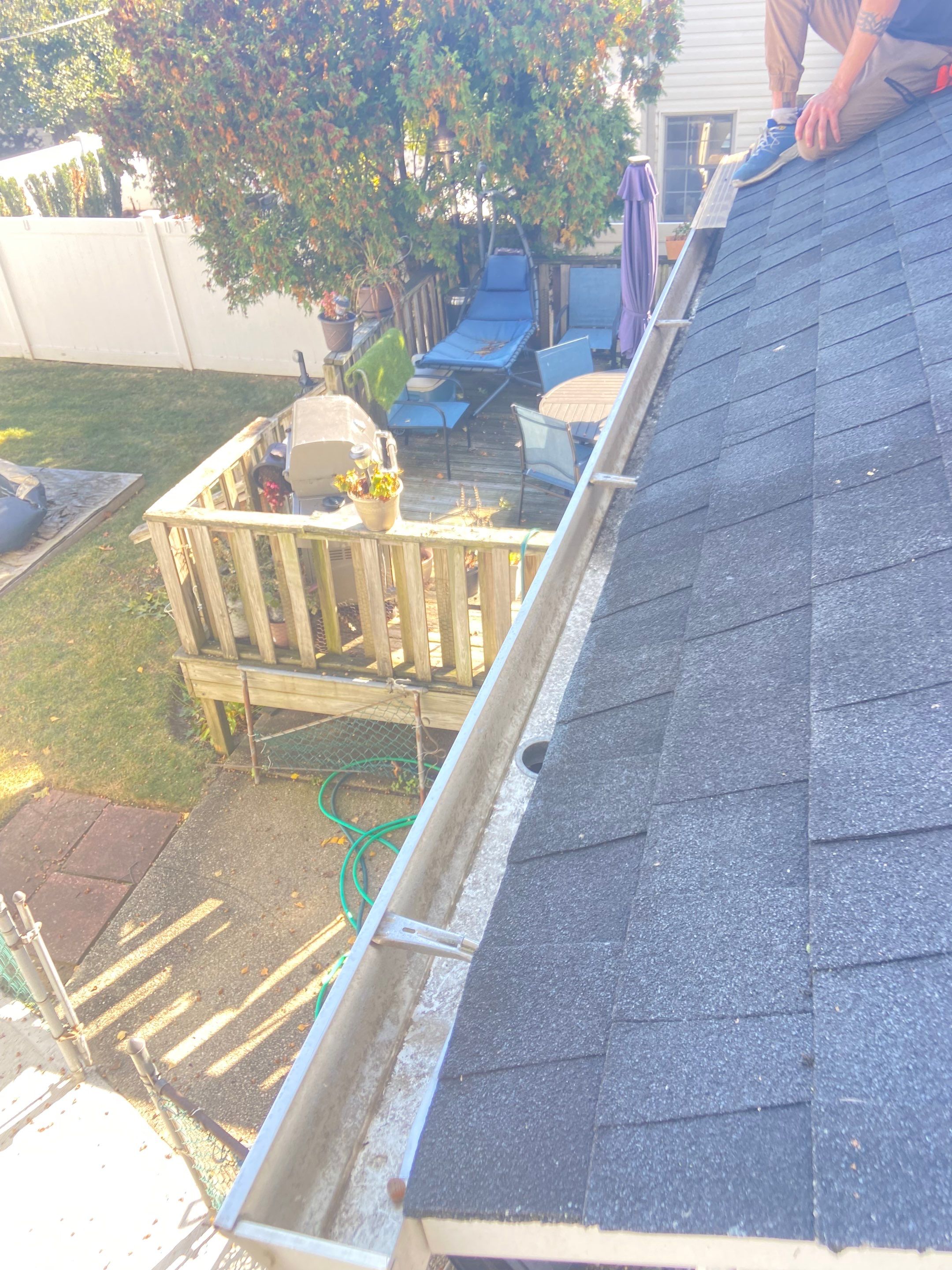 Englert Microguard Gutter Shields using Englert Microguard gutter shields  by Above All Gutters 