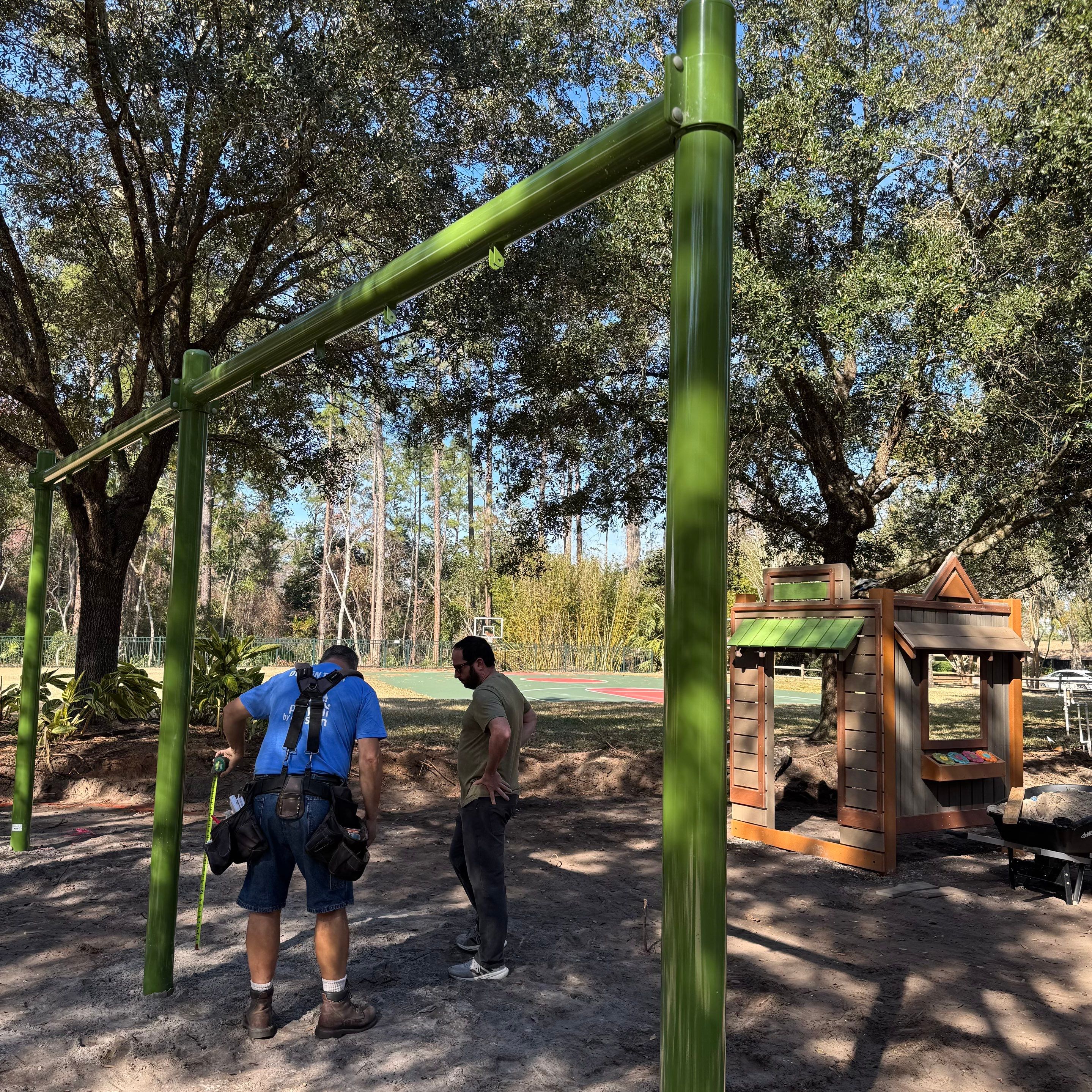Volunteer Work | Deerwood Community Playground by ProGreen Services