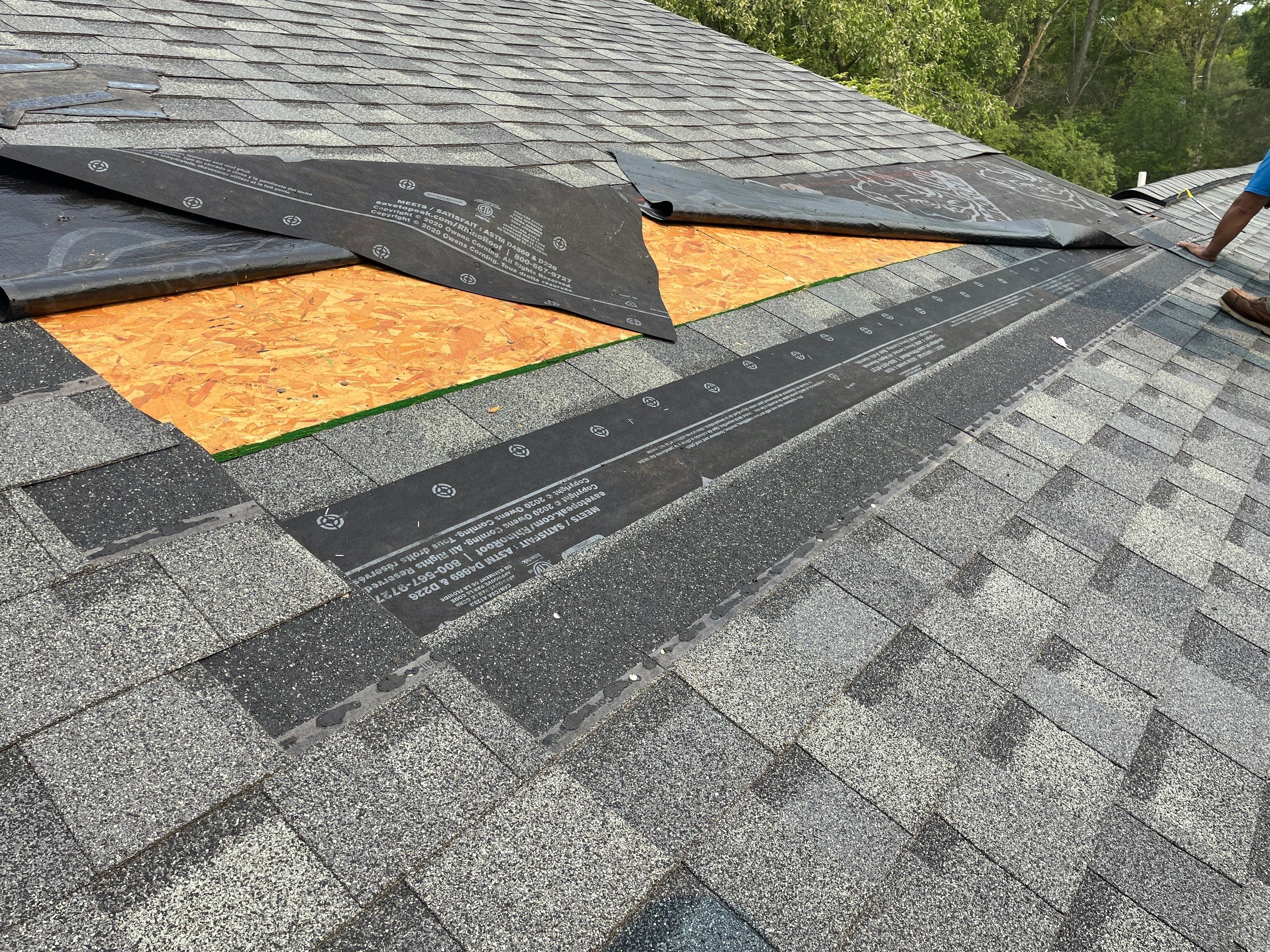 Roof Replacement using Owens Corning by 180 Contractors