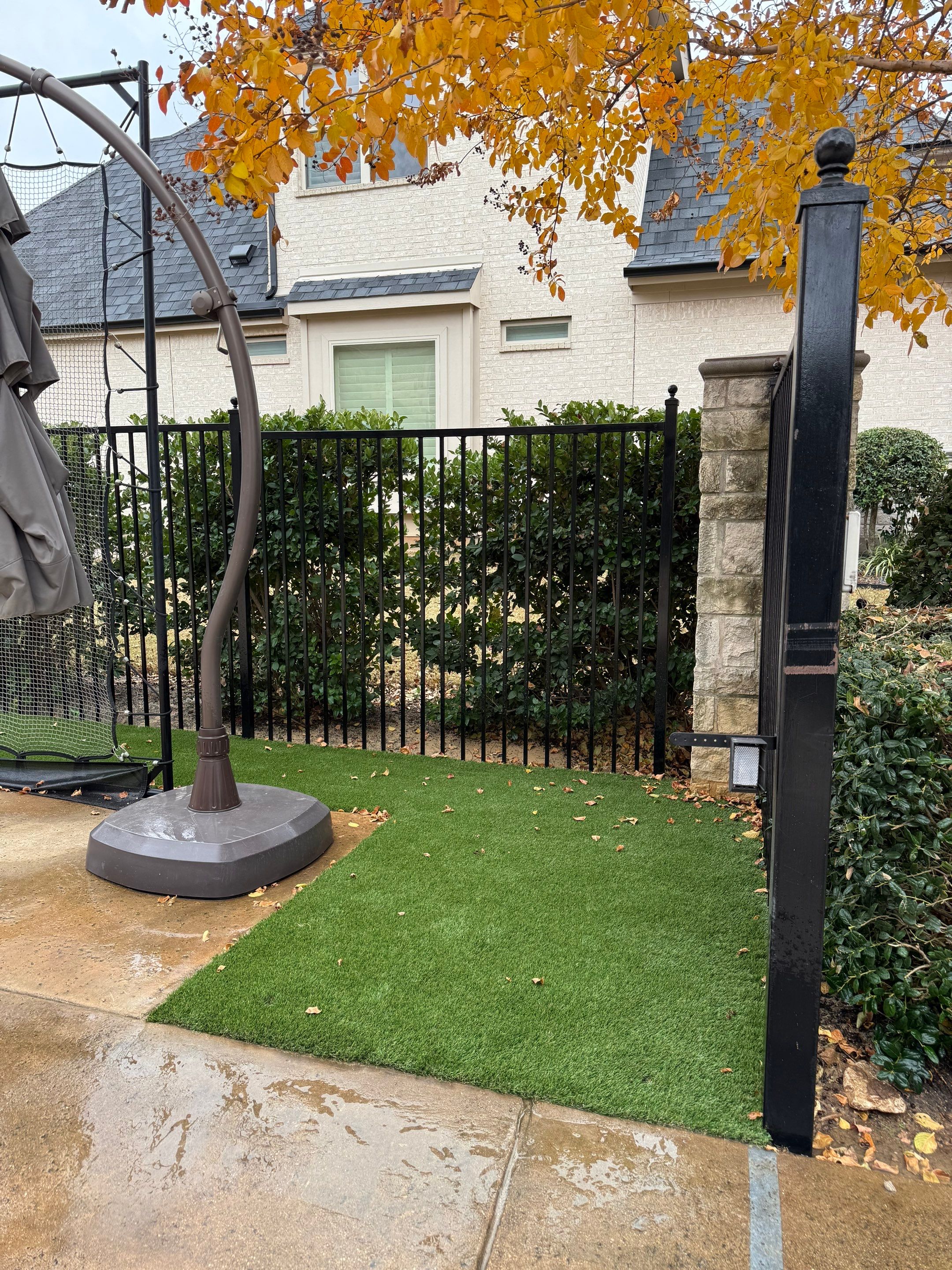 Project in Southlake by Turf Concepts