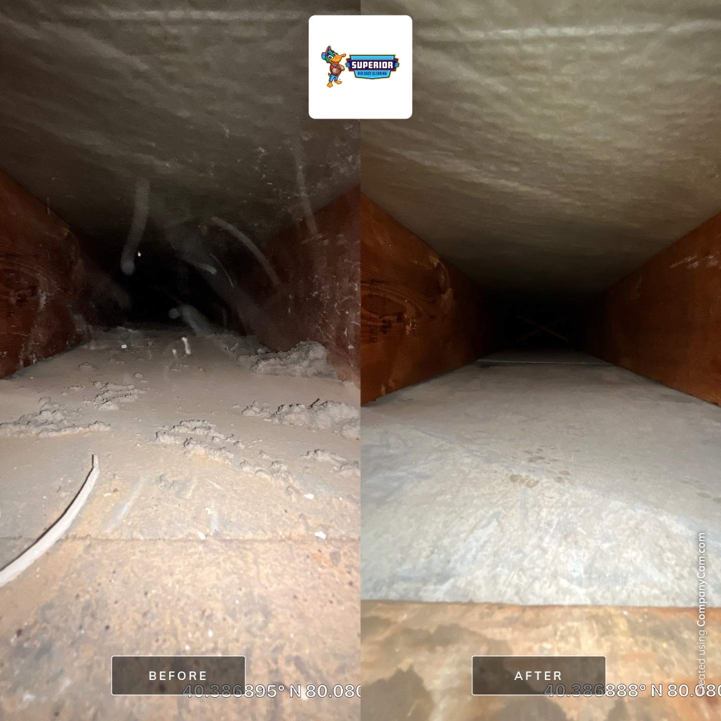 Air Duct Cleaning With a Vacuum Truck in Carnegie, PA by Superior Air Duct Cleaning