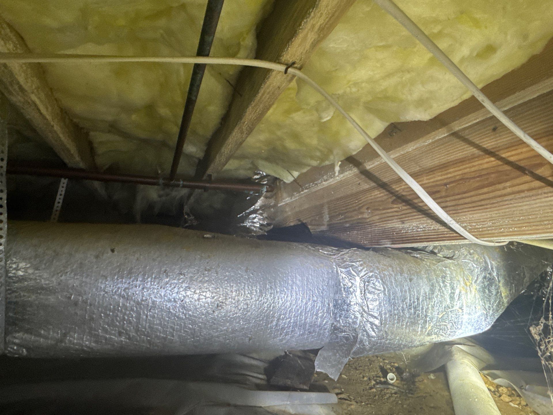 Project in Yorktown by Patriot Crawl Space Repairs