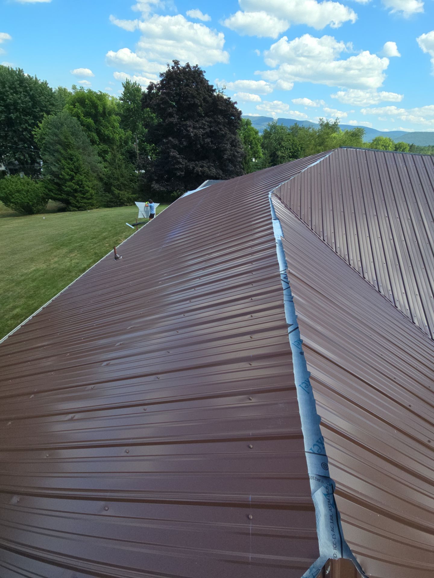 Pam and Bill Full Metal Roof Installation by Good Hands Roofing