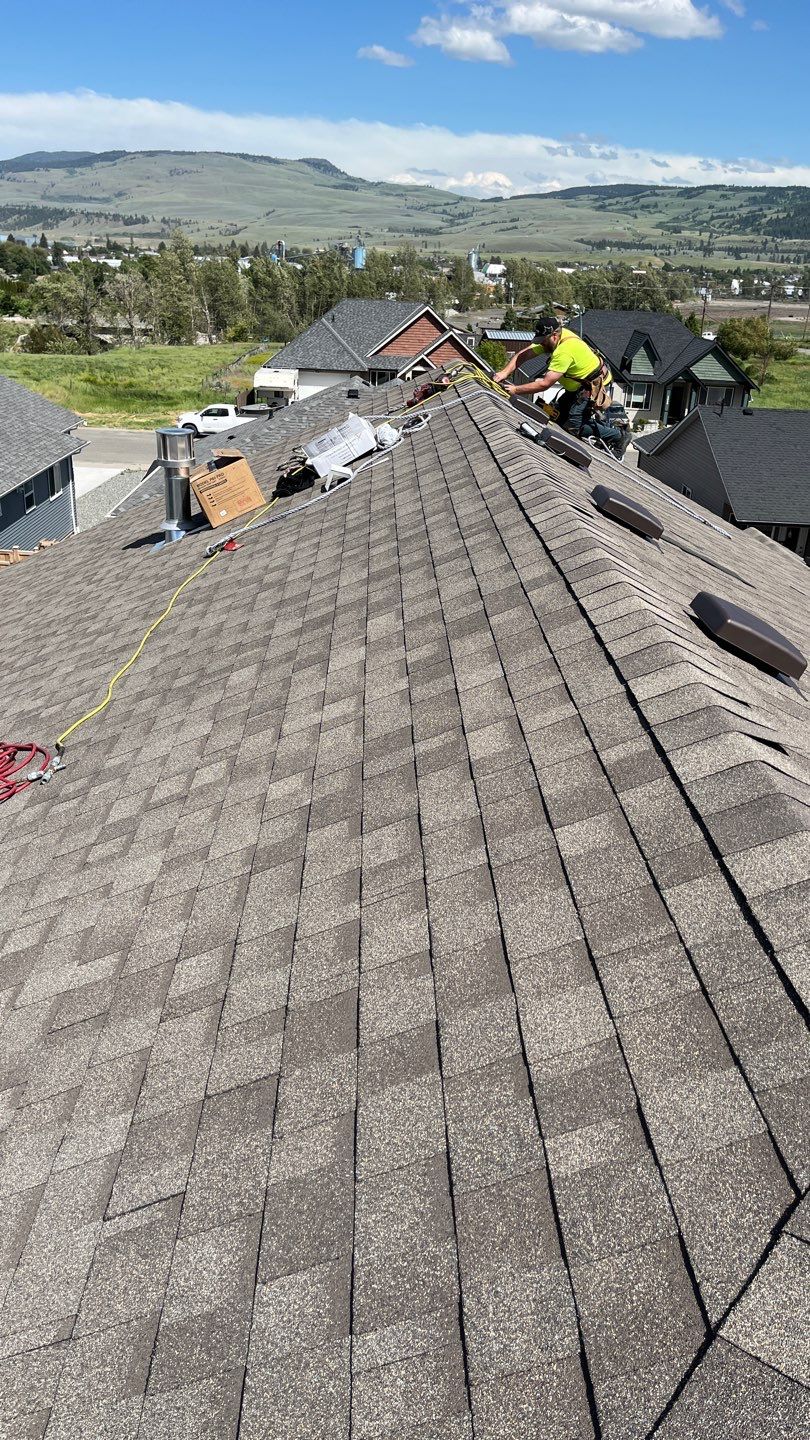 Residential Roofing Installation using IKO Weatherwood shingle by Top Notch Roofing Inc