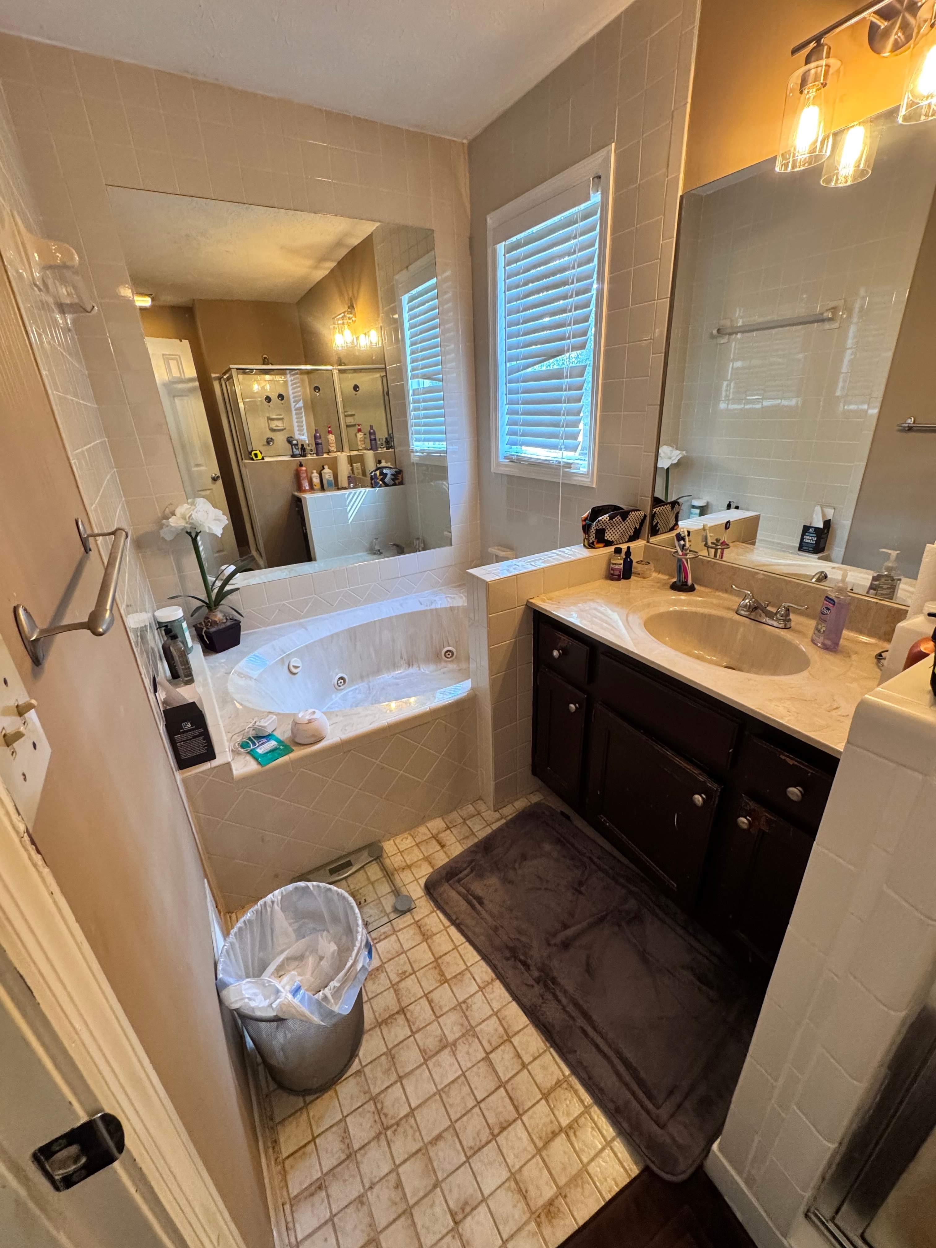 Master bathroom remodel by Prudencio