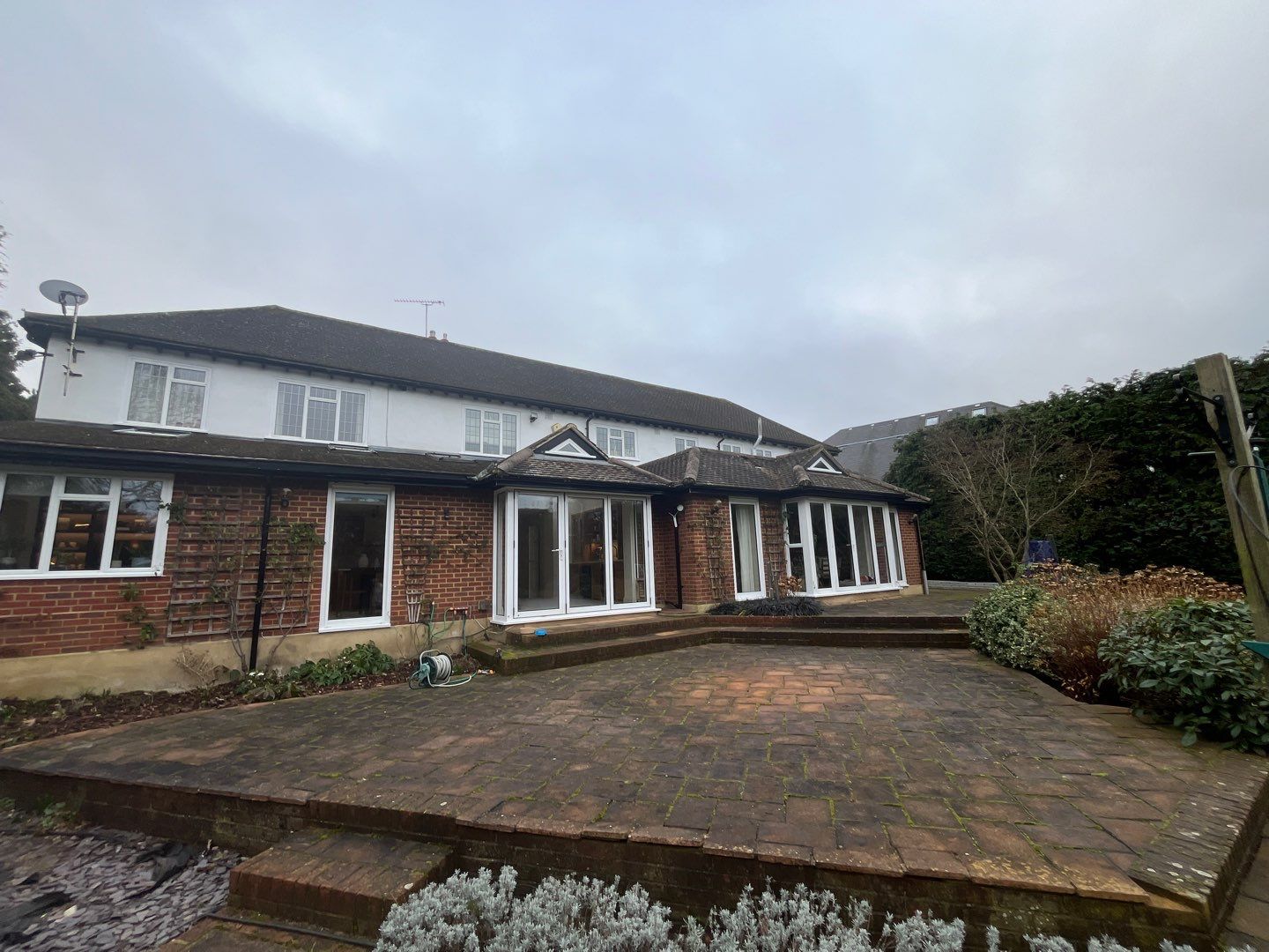 Exterior Clean - Roof - Patio - Driveway using Mosmatic FSC and Biocide by Ges Exterior Cleaning ltd