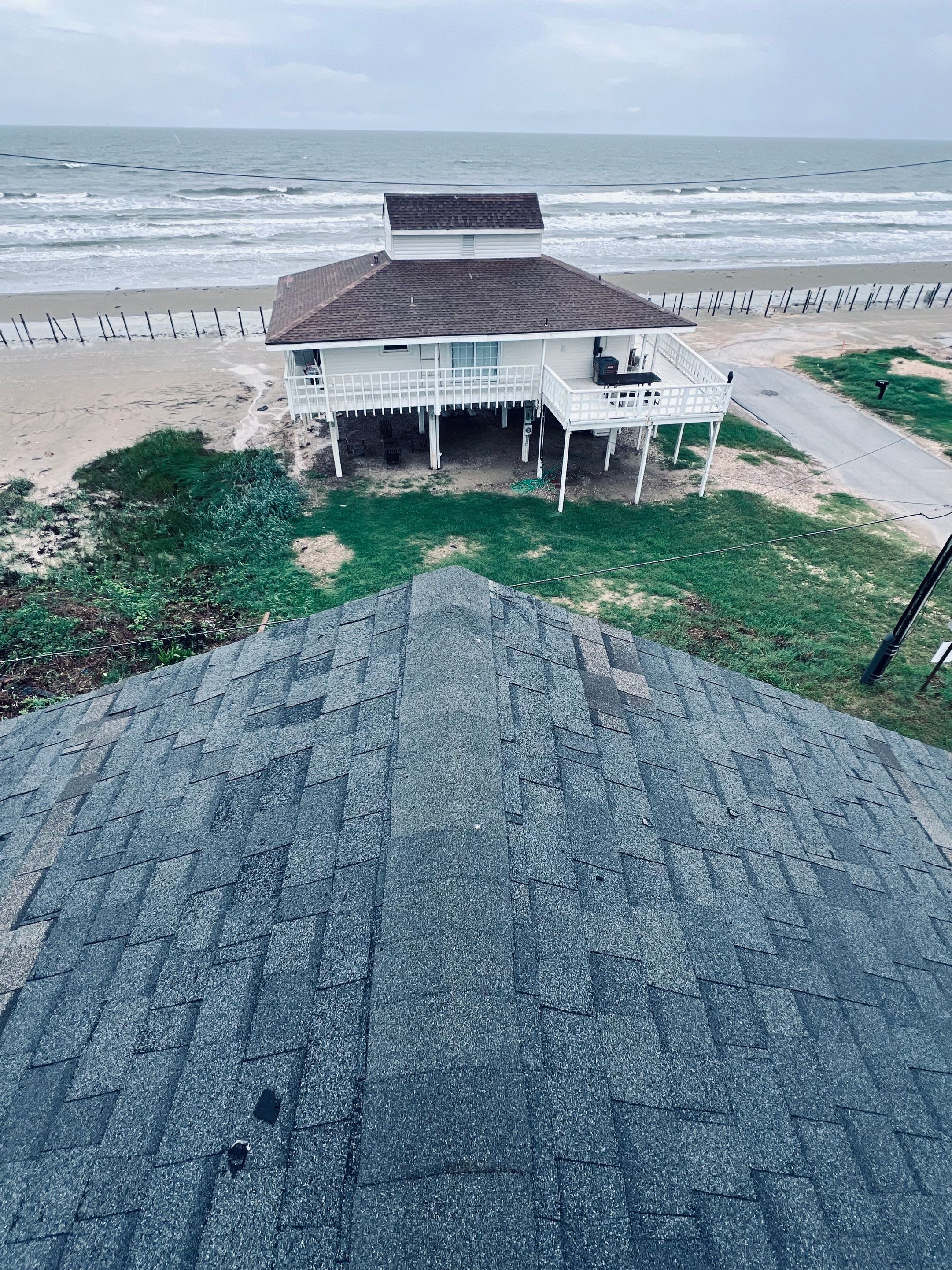 Hail Damage using Owen's Corning Duration (Lifetime) Shingles by Roof Repair Company