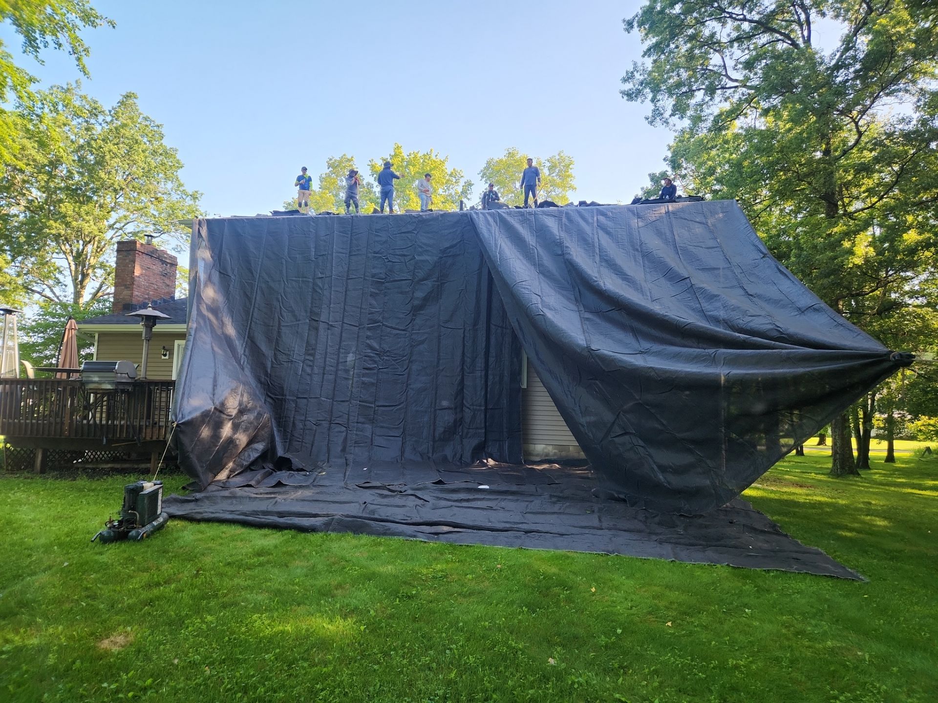 Another happy customer by roberts roofing