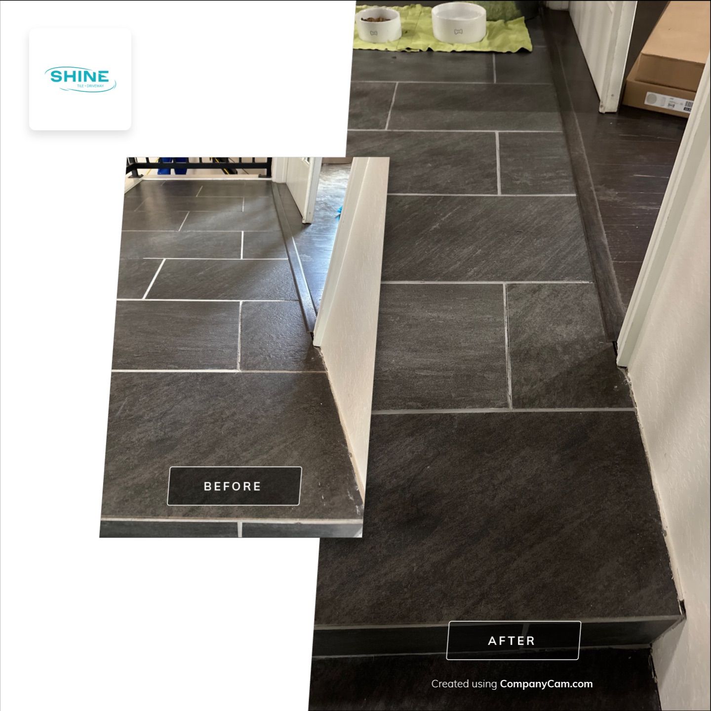 Project in Downtown San Antonio by SHINE Tile and Grout Cleaning