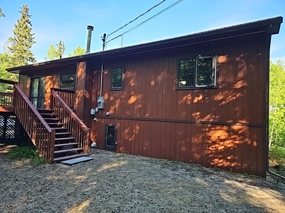 Exterior Wood Staining & Painting by Midnight Sun Painting