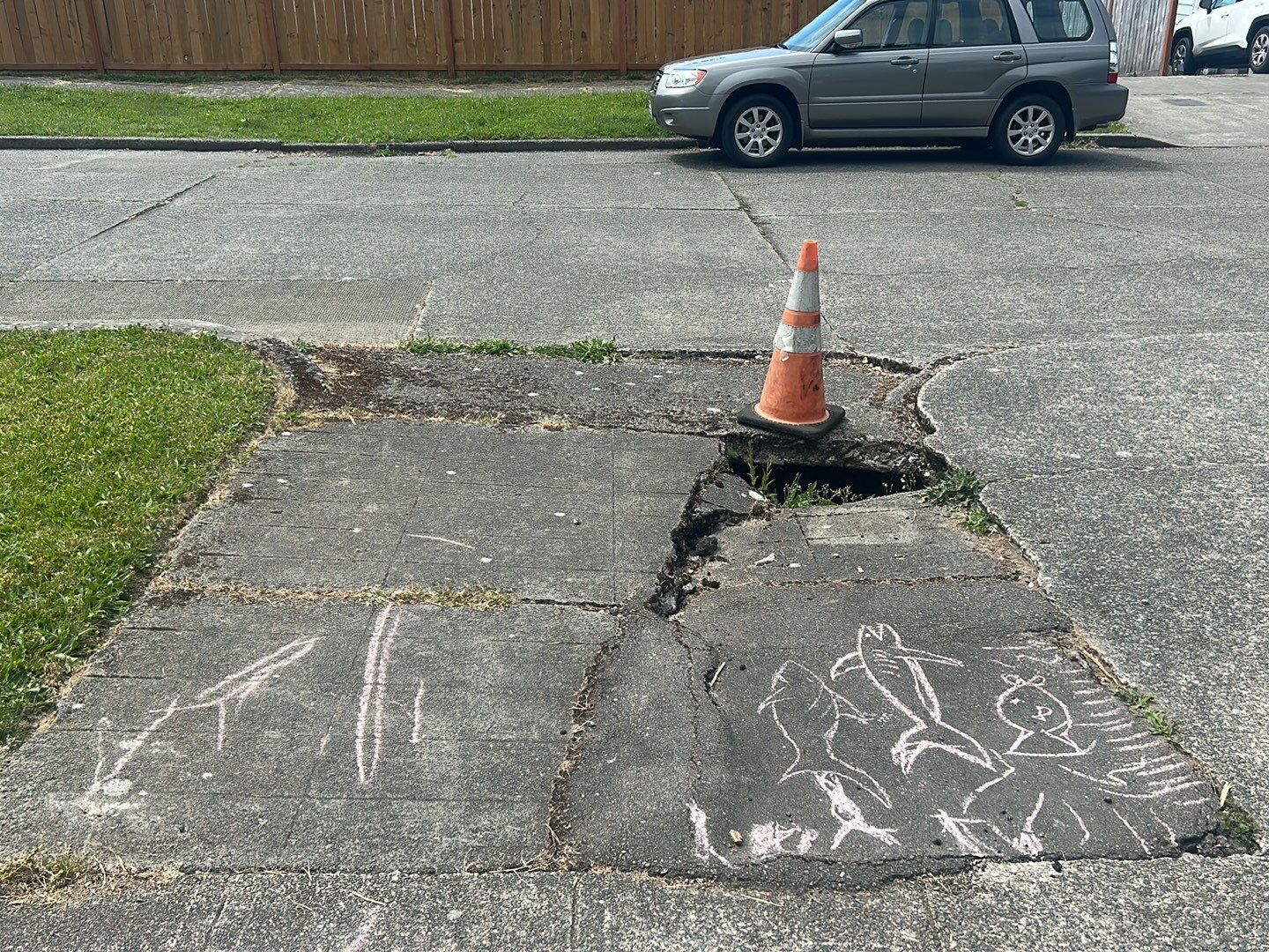 Aaron | Concrete Driveway Repair   by Jireh Asphalt & Concrete Inc 