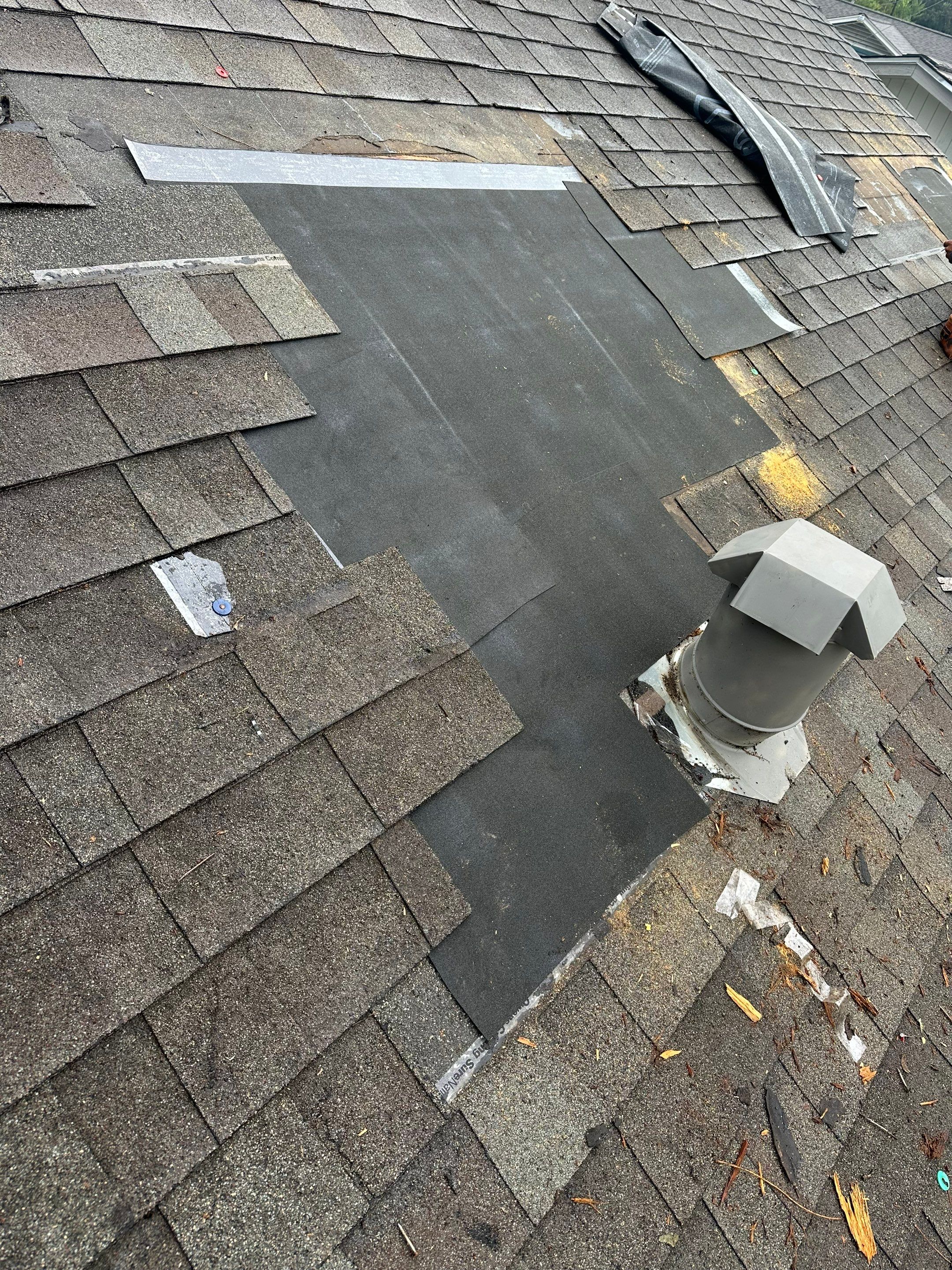 Hail Damage using Owen's Corning Duration (Lifetime) Shingles by Roof Repair Company