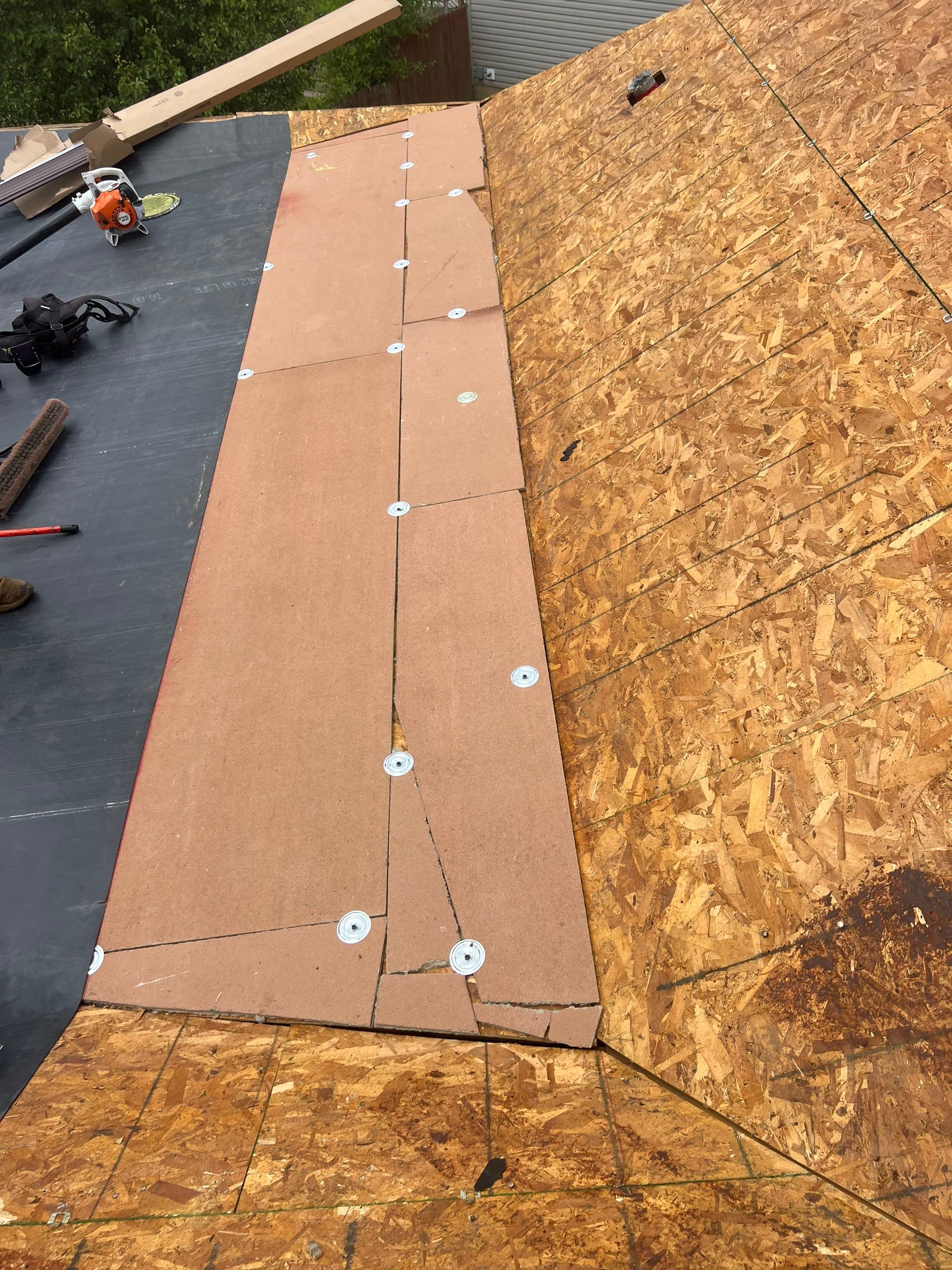 Residential Roofing Installation using IKO dimensional shingles by SOS Home Ohio 