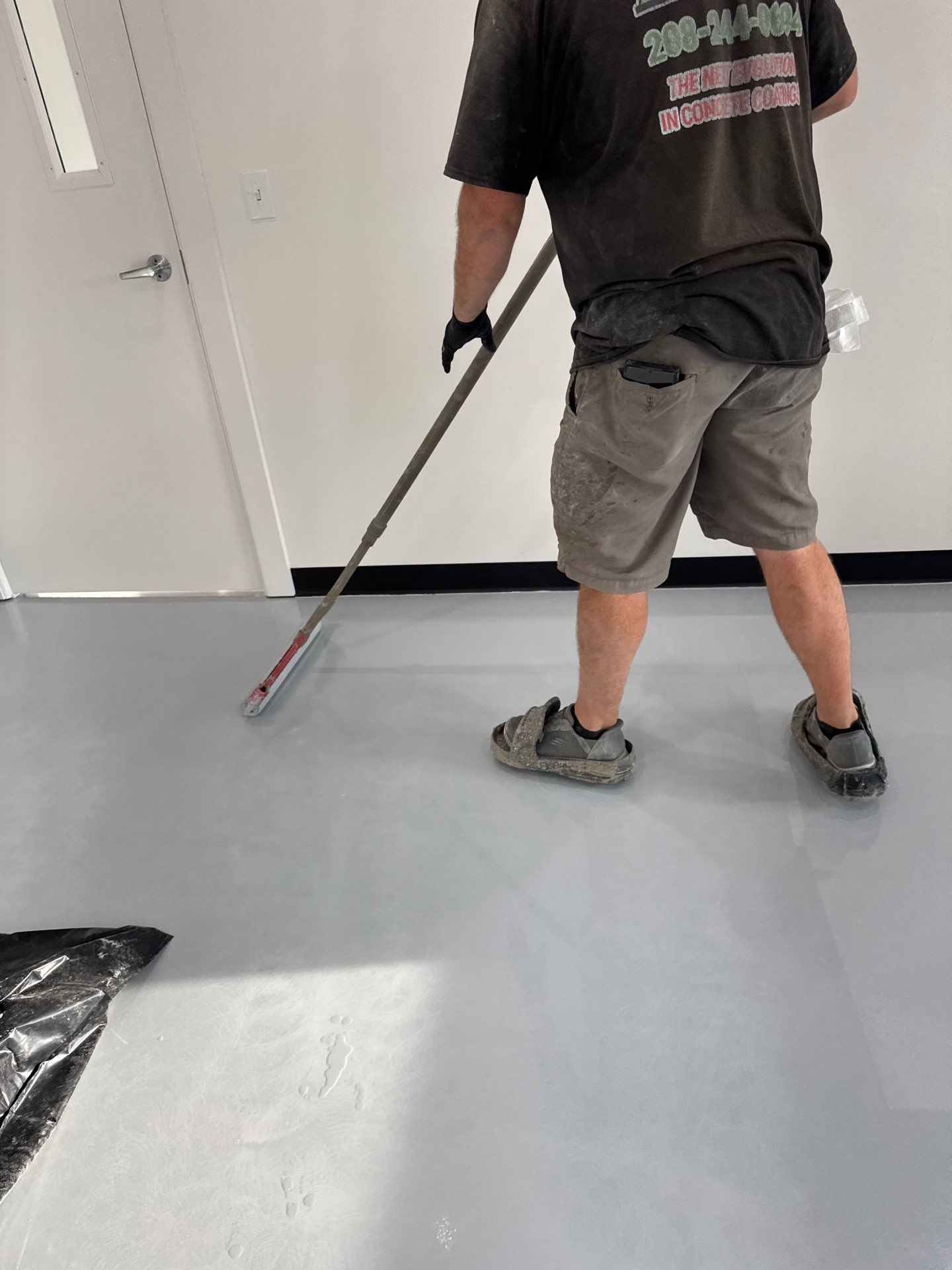Colfax Commercial Shop Transformation With Vapor Mitigating Floor Coatings by Croc Coatings, LLC