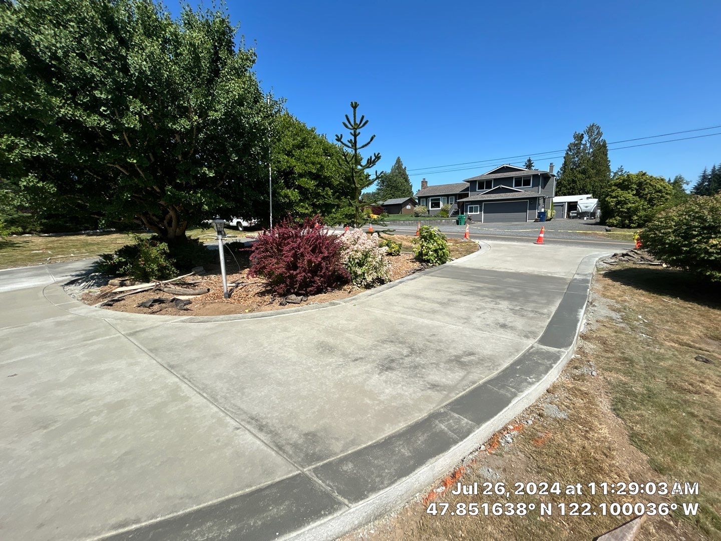 Rodd | Concrete Driveway Extentension by Jireh Asphalt & Concrete Inc 