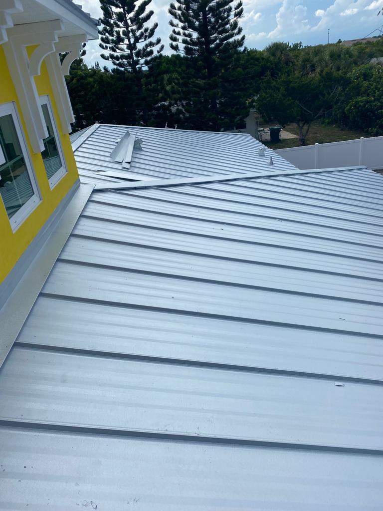 24ga 1" Nail-Strip Mill Finish by Total Roofing System The Metal Roof Experts