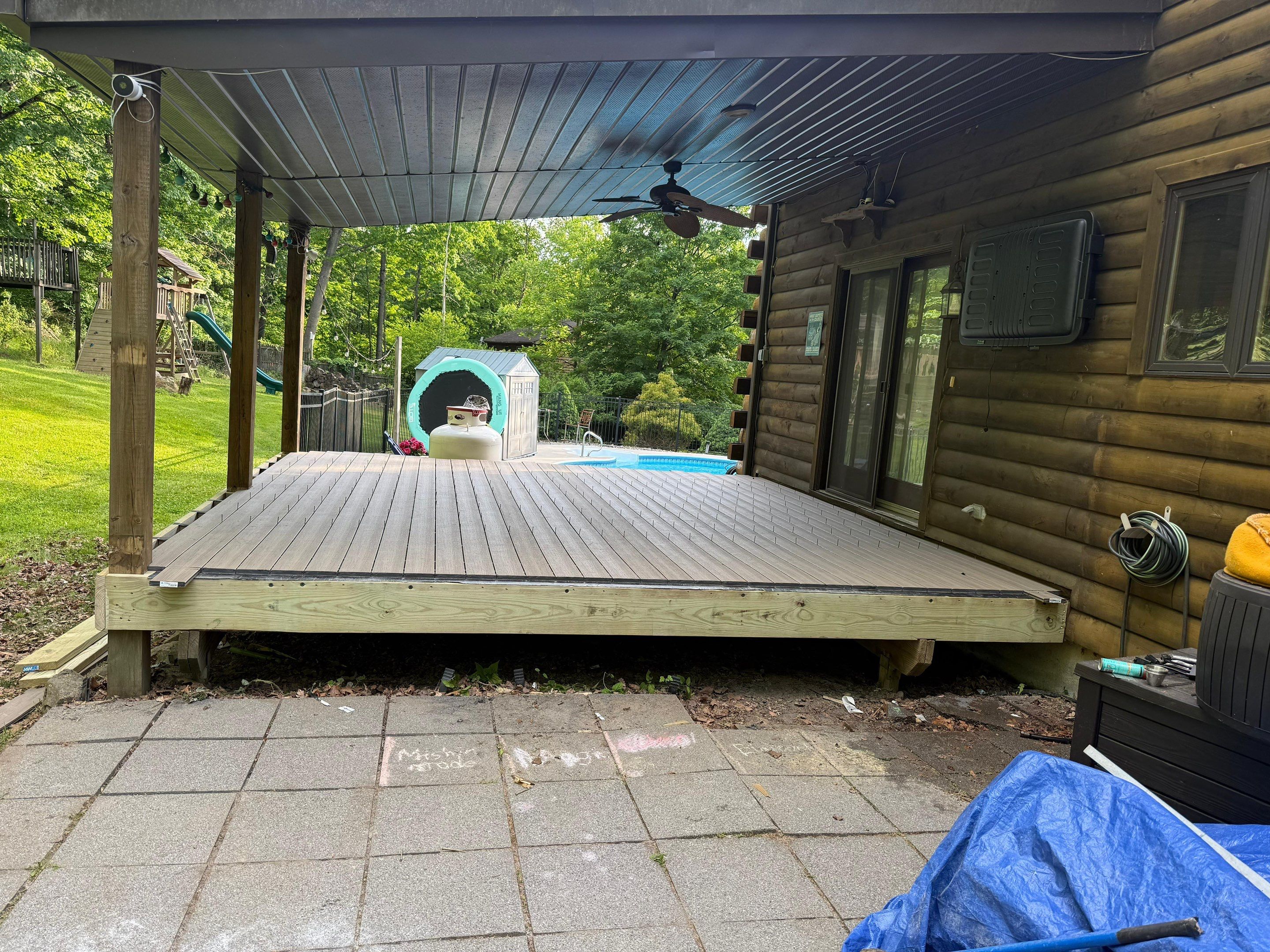 Deck Resurfacing in Hampton, New Jersey by deck guardian