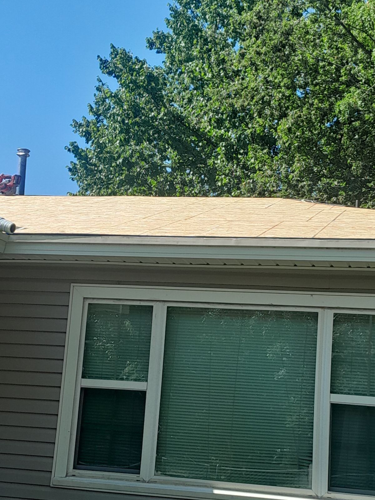 Hail damage & tornado damage restoration.  by In & Out Construction & Remodeling, LLC