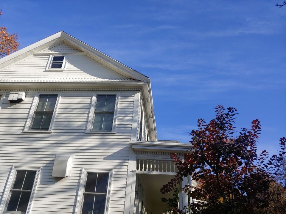 Winchester, MA Gutter Installation using 4x5 FiberGlass Gutter with Moulding by Gutter Pro Enterprises