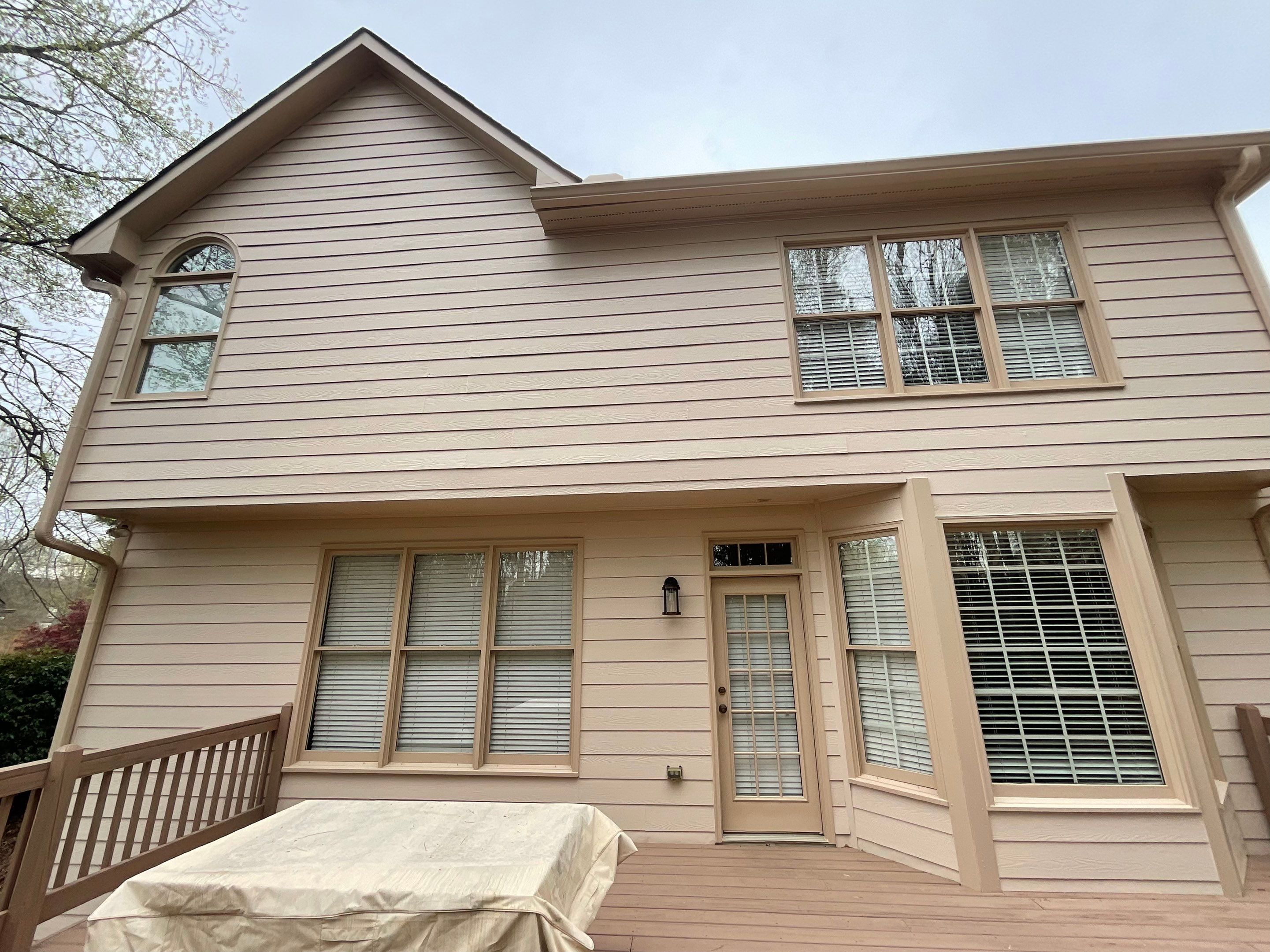Exterior Painting and Trim Refresh for Suwanee Brick Home by Swift Home Renovations