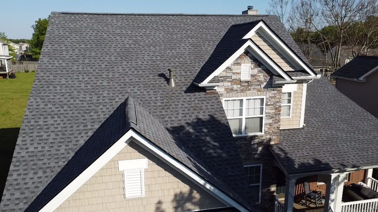 Residential Roofing Installation using GAF Timberline HDZ in Pewter Gray by Undersun Roofing 