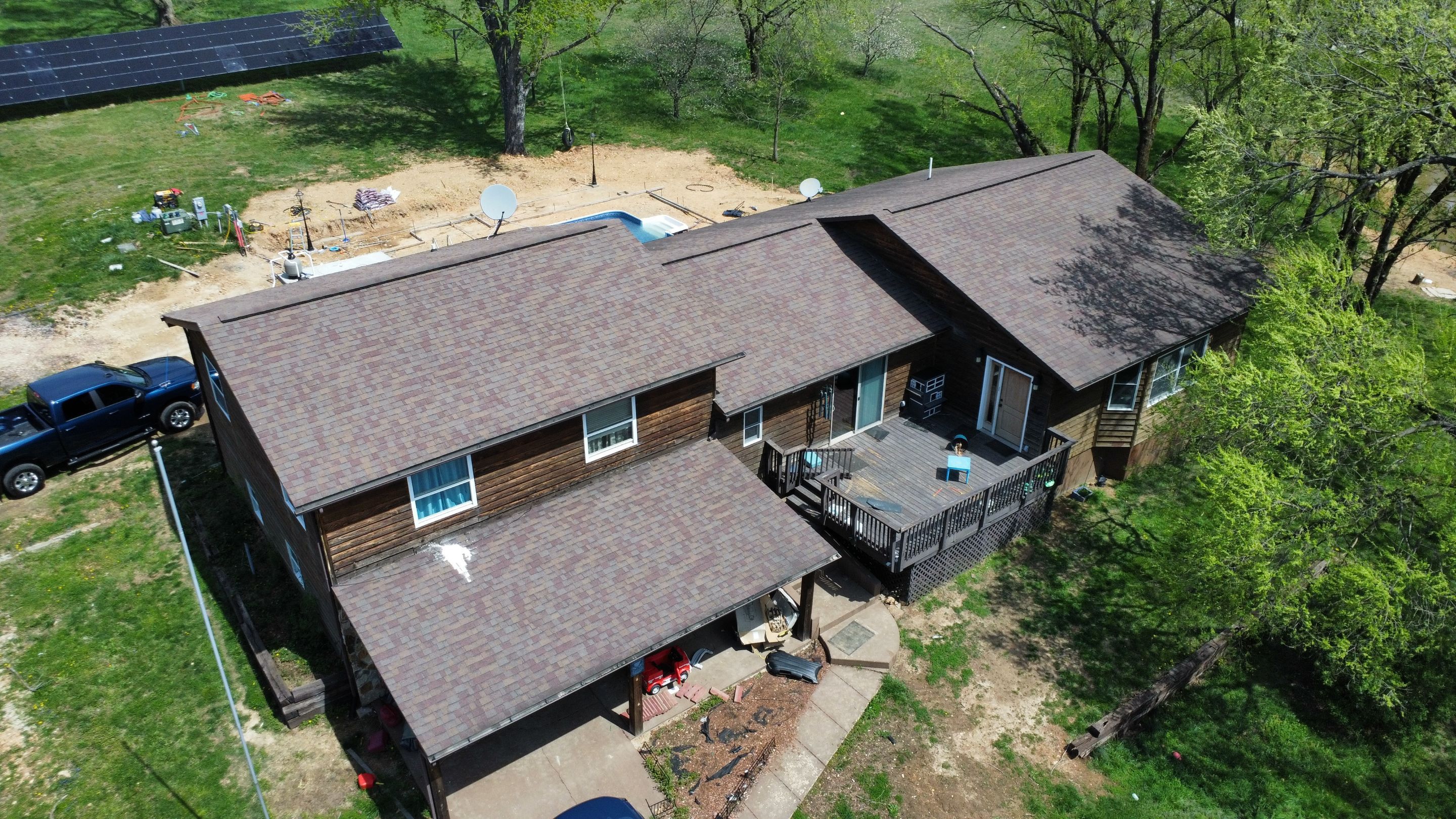 Residential Roof + Gutters & Downspouts Install  by Titan Commercial & Residential Roofing 