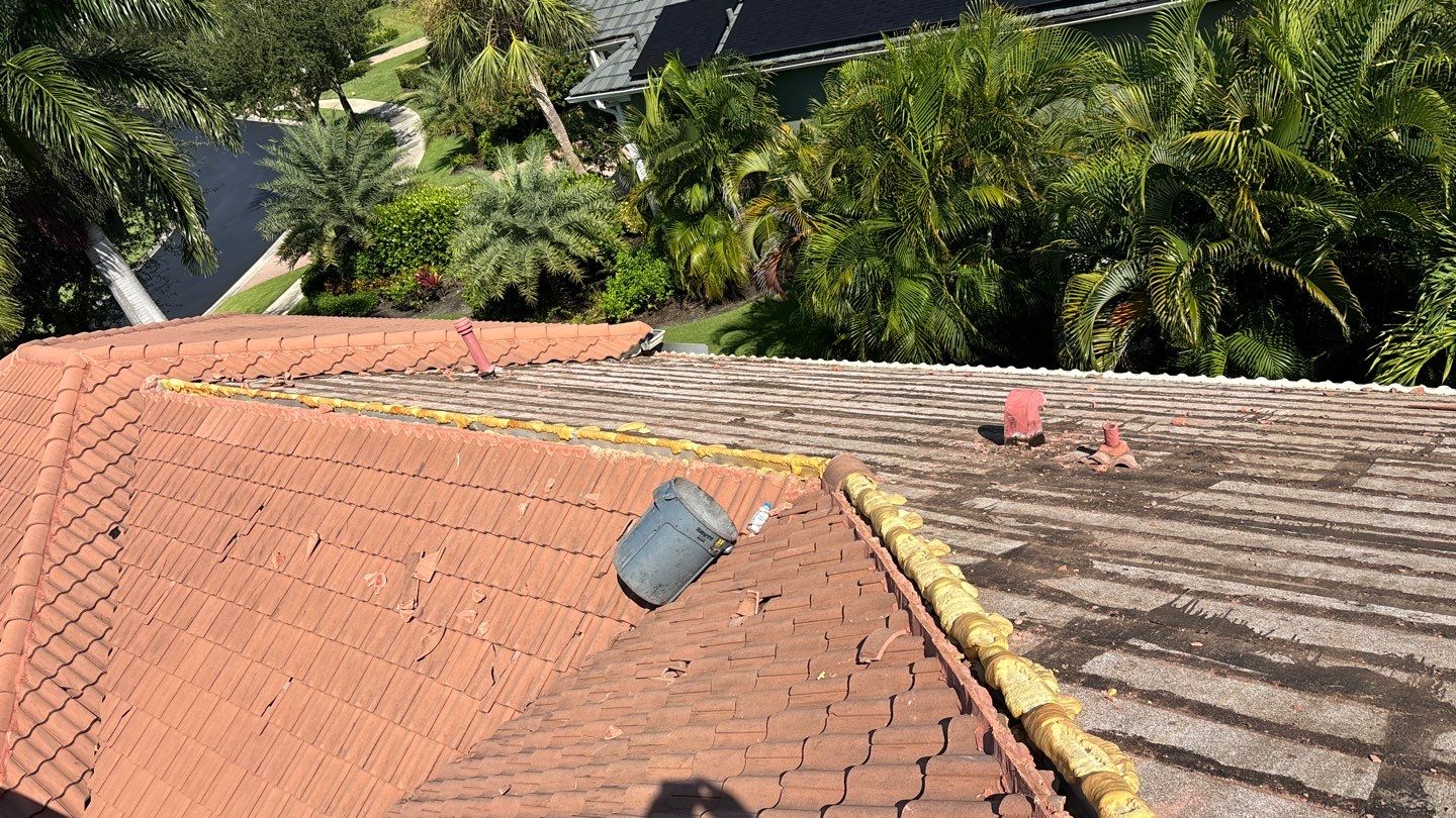 Residential Roofing Installation using Brava Slate Tile in Estero, Florida by International Roofing