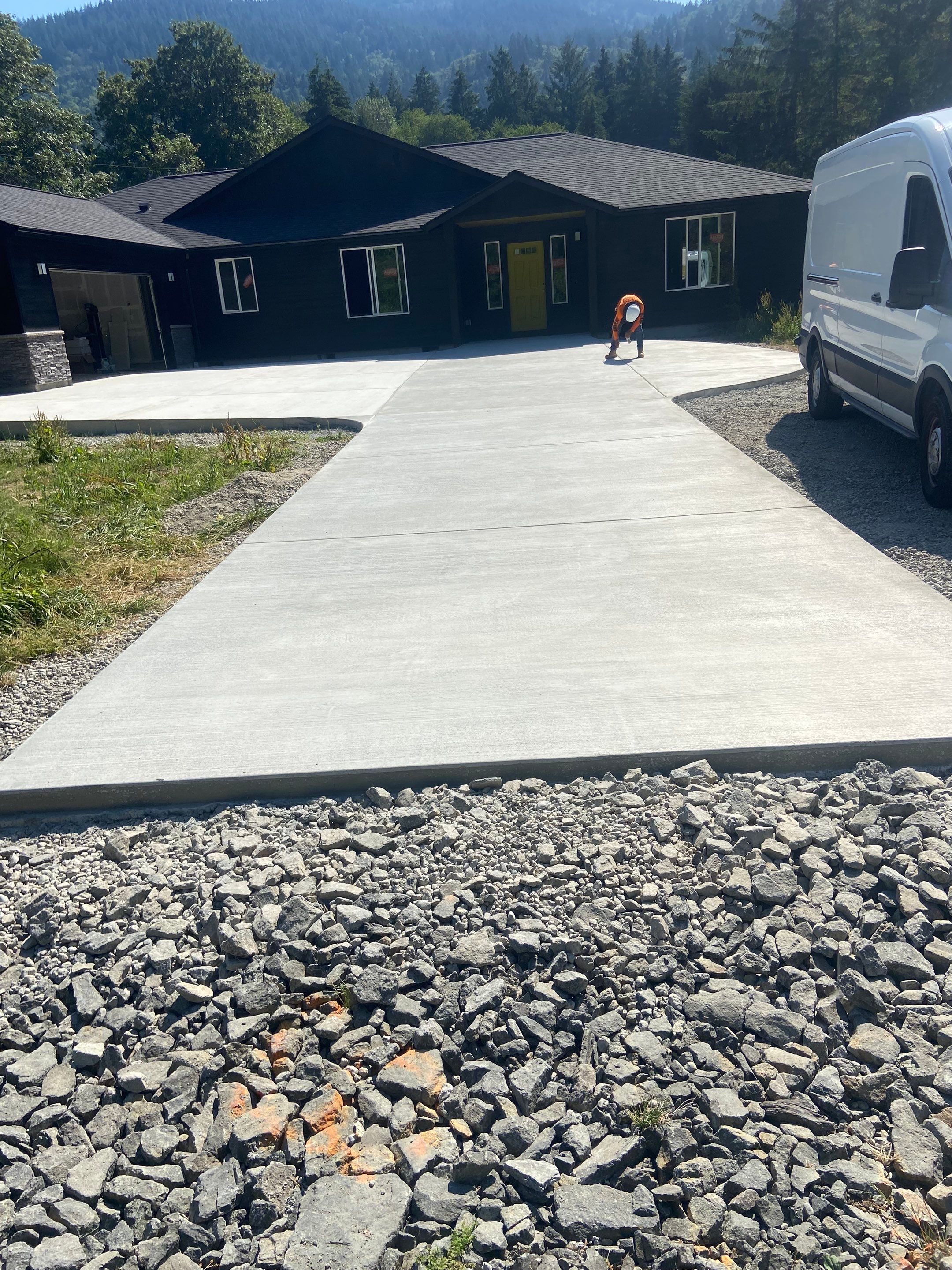 Lauren | Concrete Driveway, Back Patio & Asphalt Patch Repair  by Jireh Asphalt & Concrete Inc 