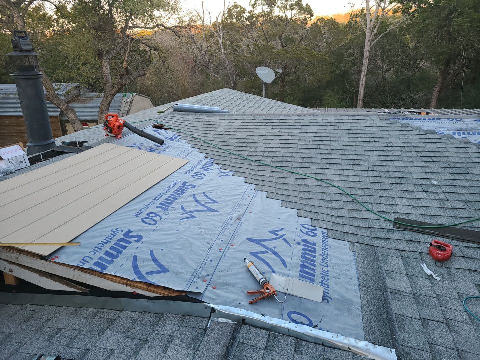 Residential Roofing Installation using ATLAS Pinnacle Pristine Shingles by Harvey Roofing & Construction