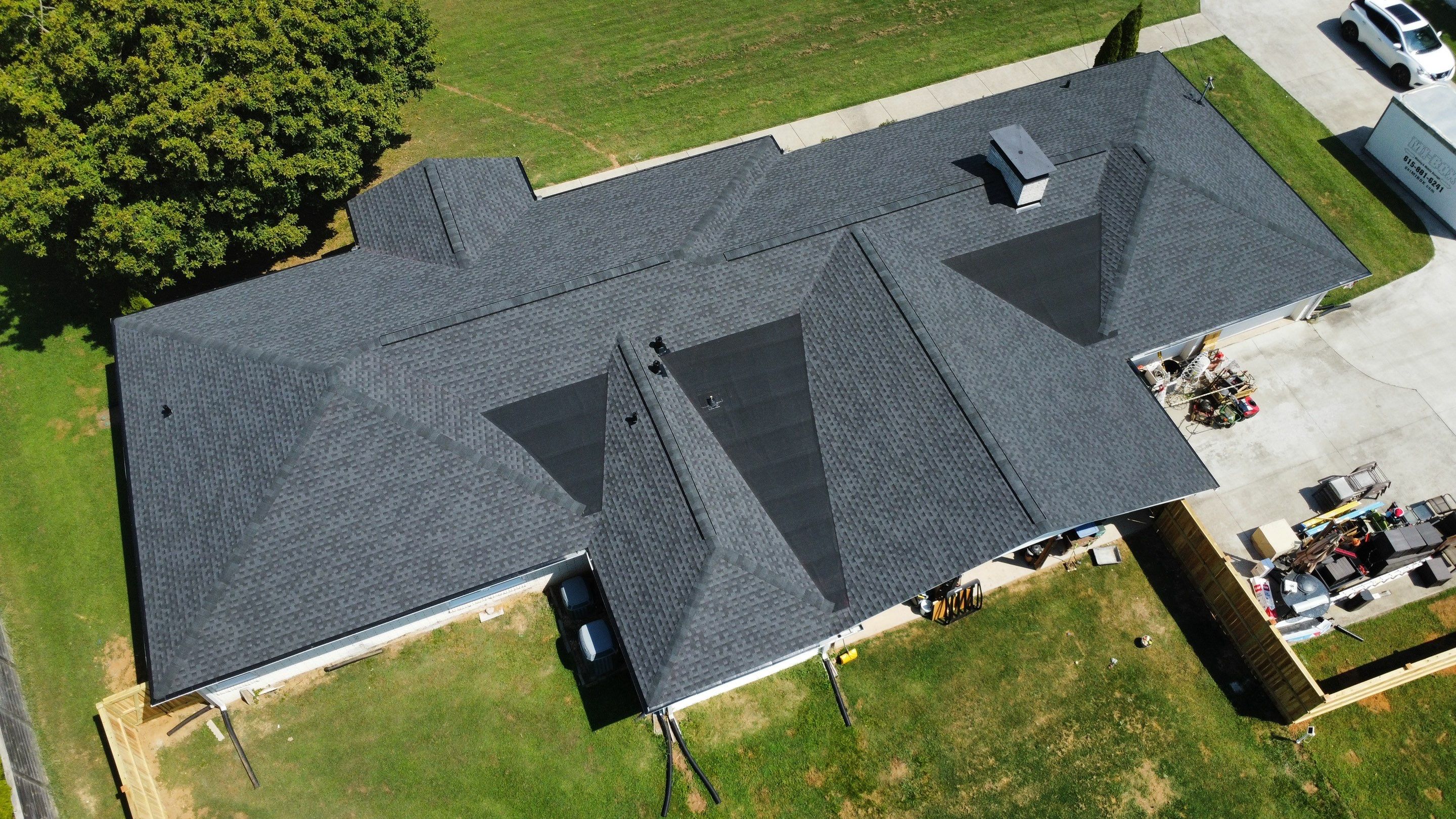GAF Timberline HDZ in Charcoal by Undersun Roofing