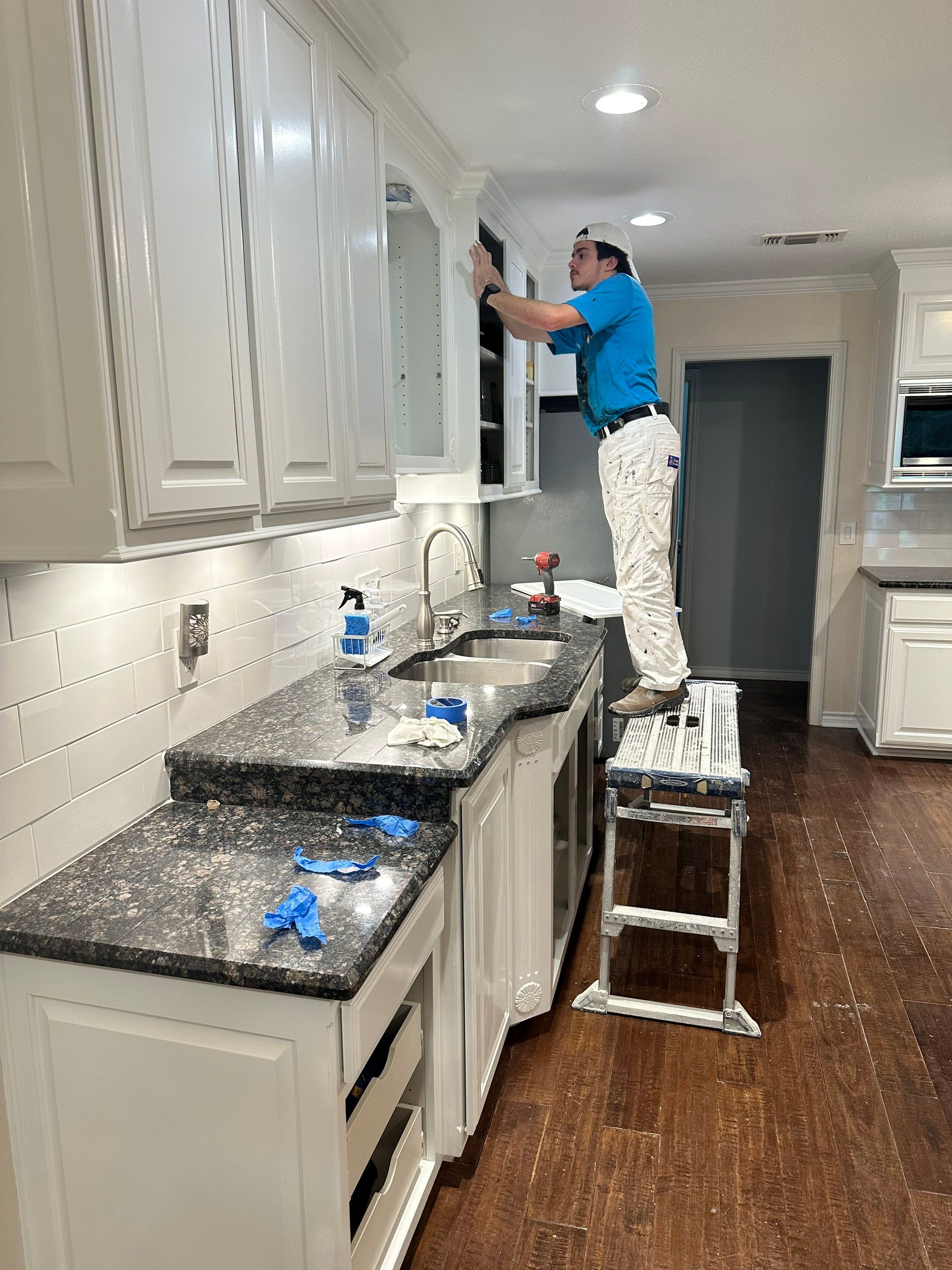 Repeat Client Cabinetry Project | Tyler, TX ✨🎨 by Quality Coats Painting