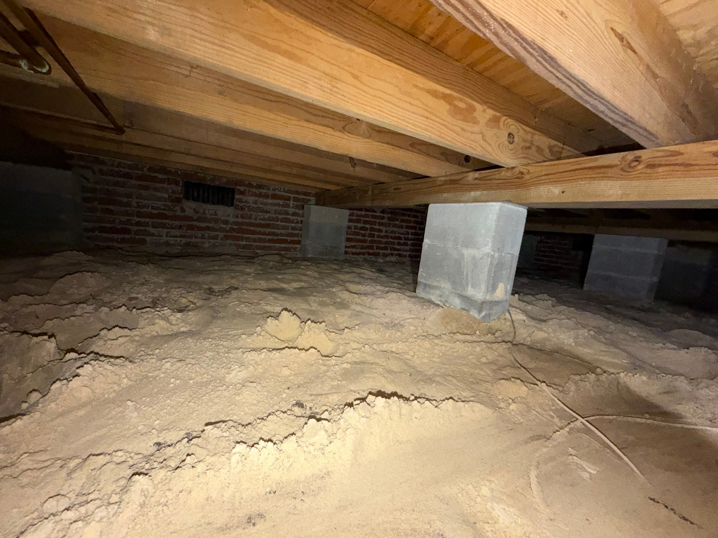 Project in Portsmouth by Patriot Crawl Space Repairs