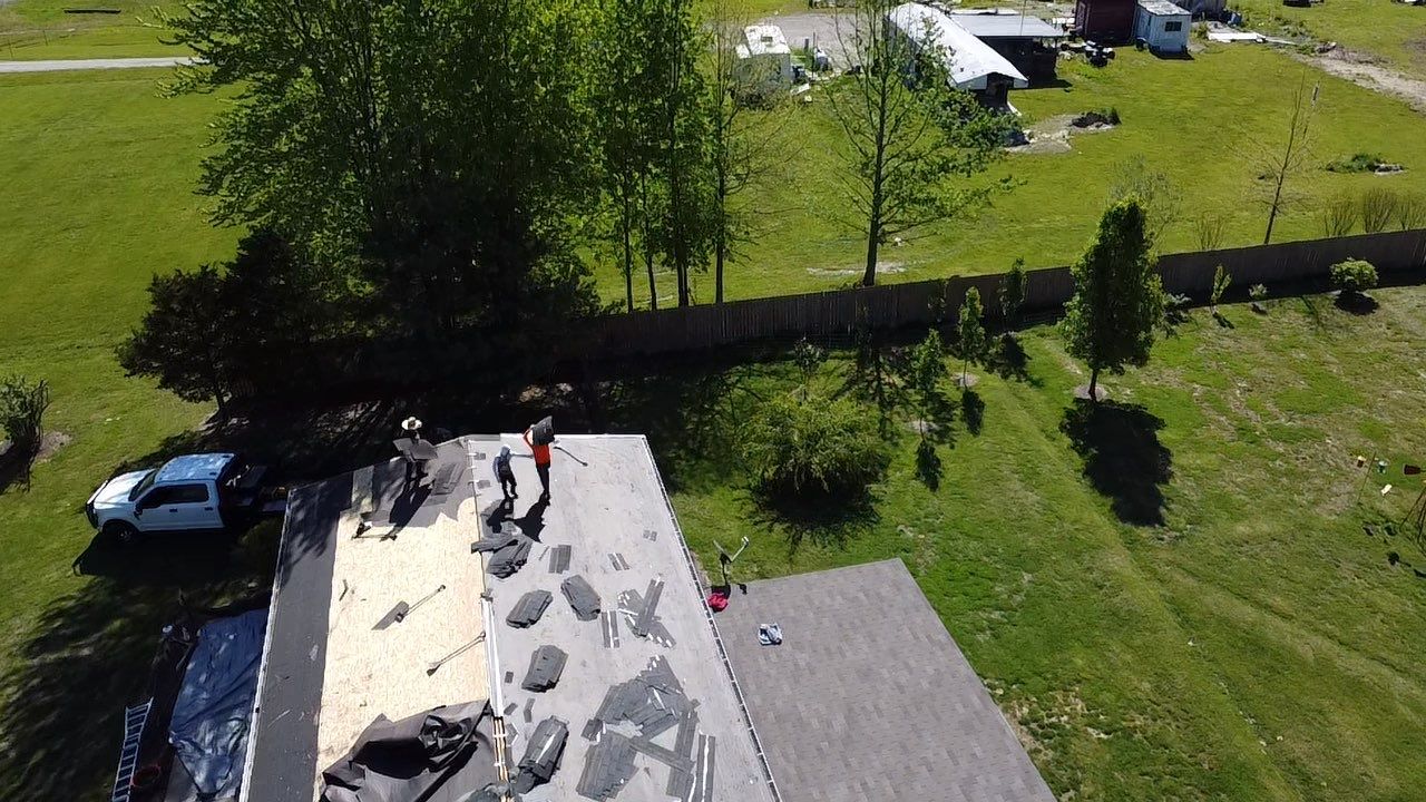 Residential Roofing Installation using Owens Corning Estate Gray Duration by Storm Contracting 
