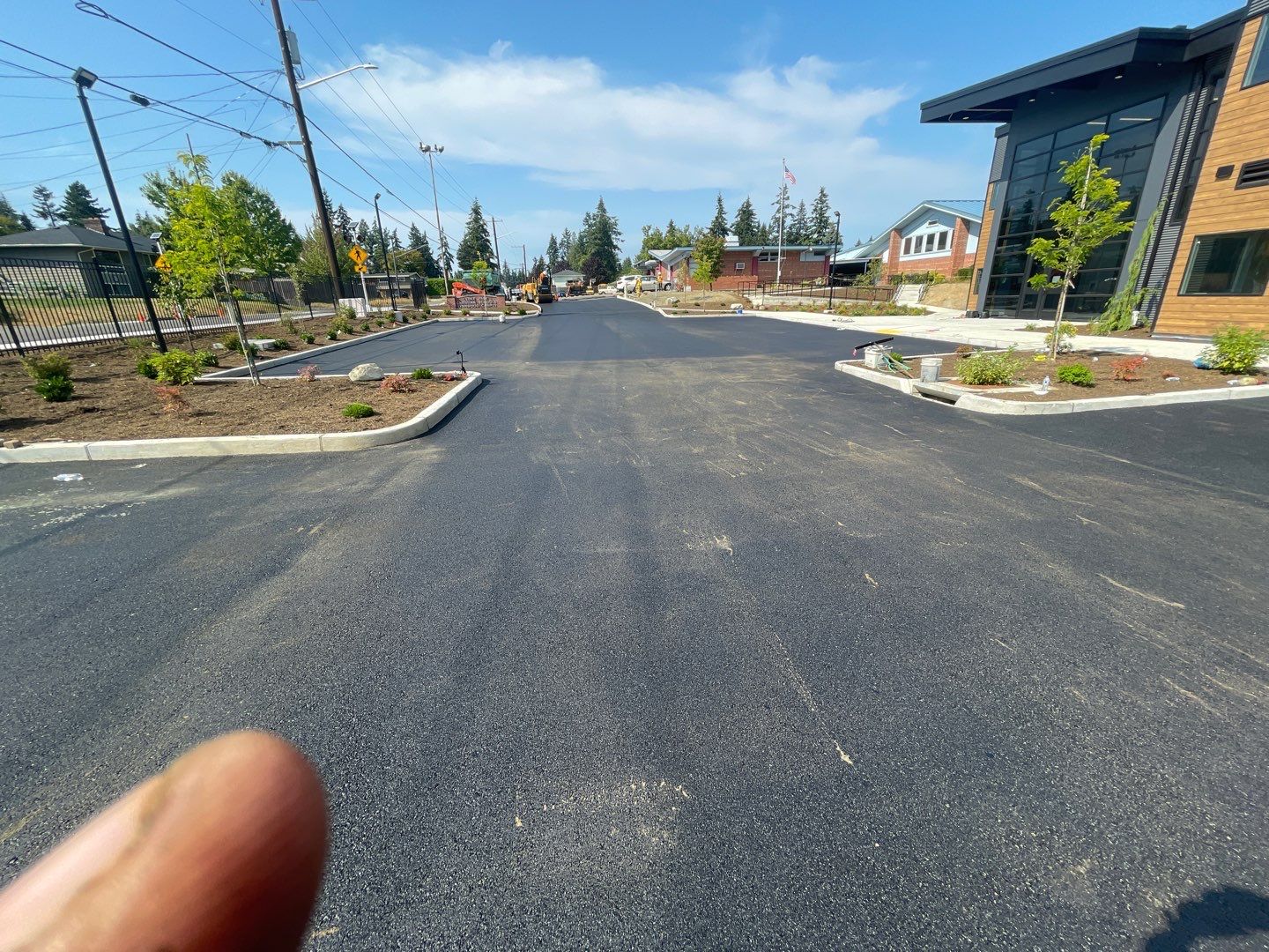 Cedar Park | Christian School Asphalt Parking Lot Repair  by Jireh Asphalt & Concrete Inc 