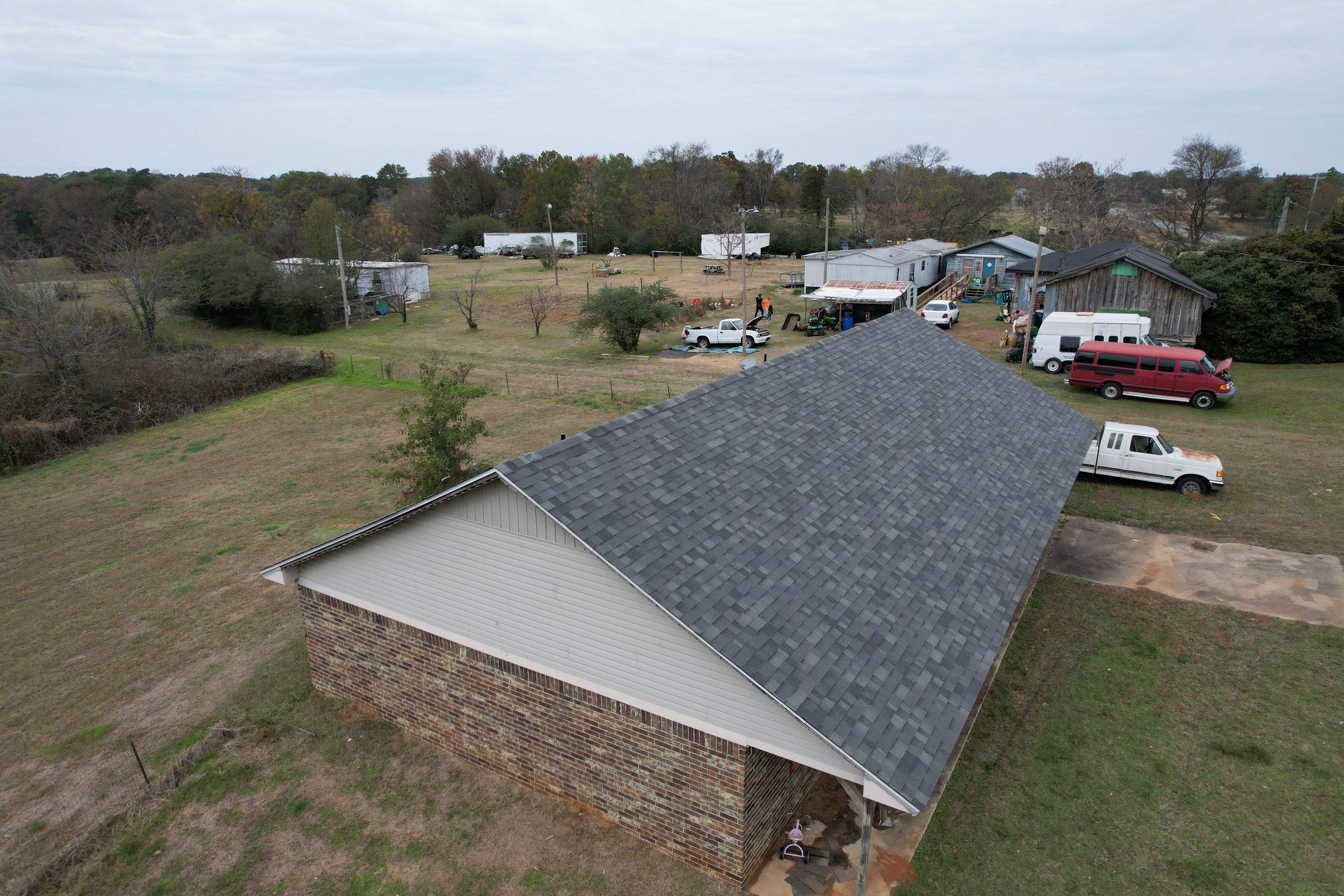 Residential Roofing Installation in Nashville, Arkansas by Hostetler Roofing