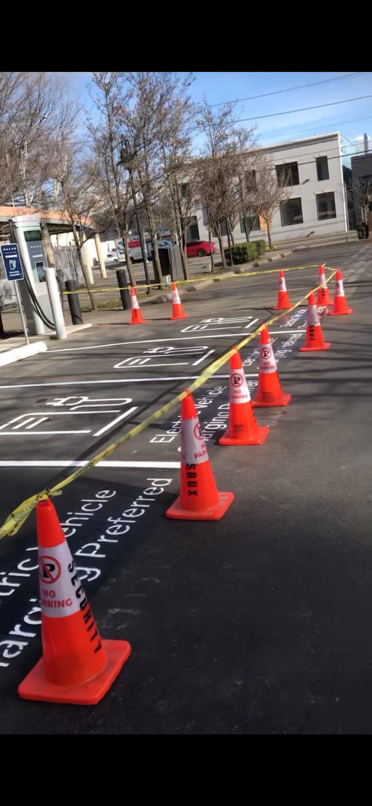 Faith Technologies | Striping by Jireh Asphalt & Concrete Inc 