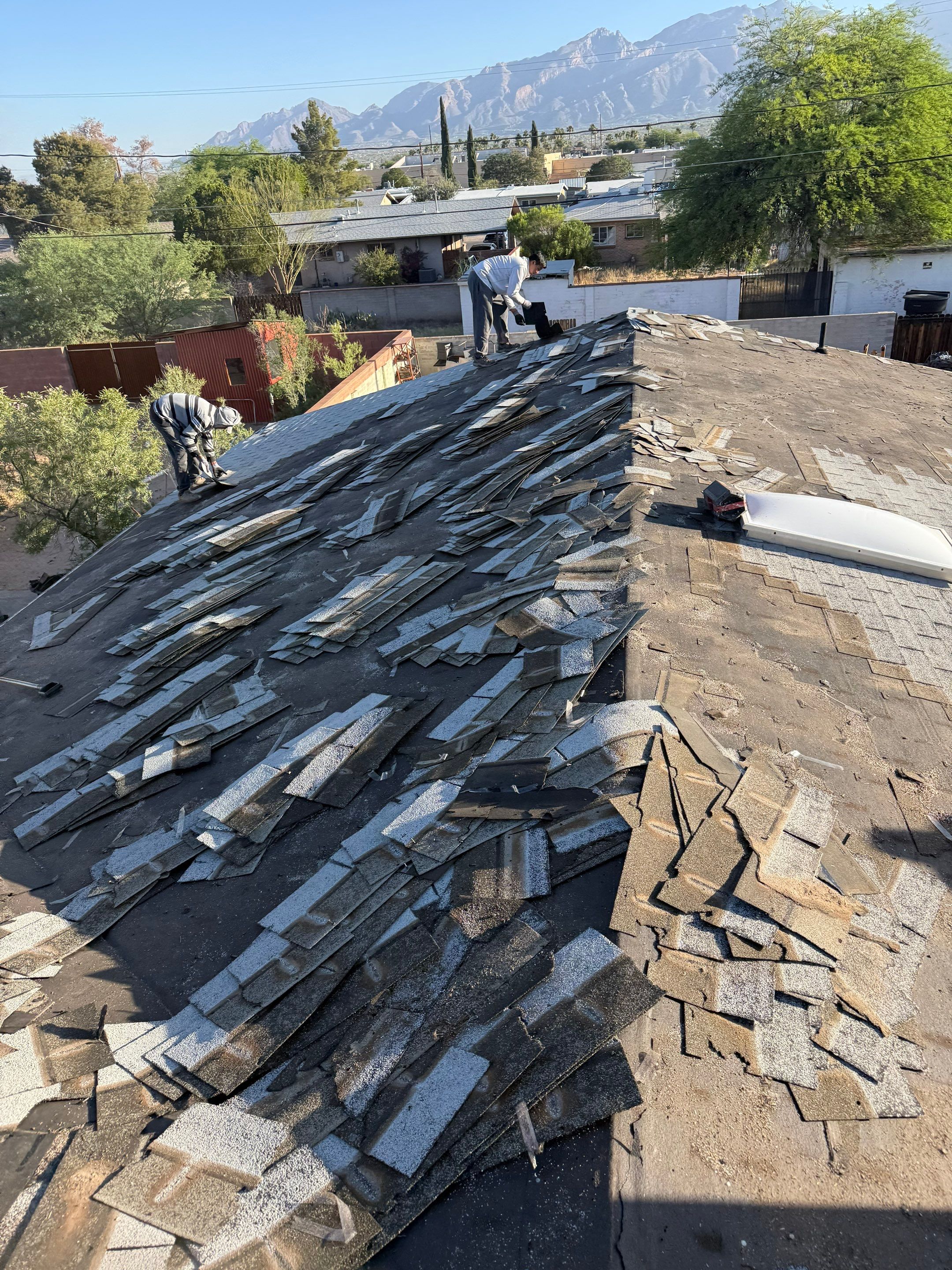 Project in Tucson by West Coast Roofing AZ