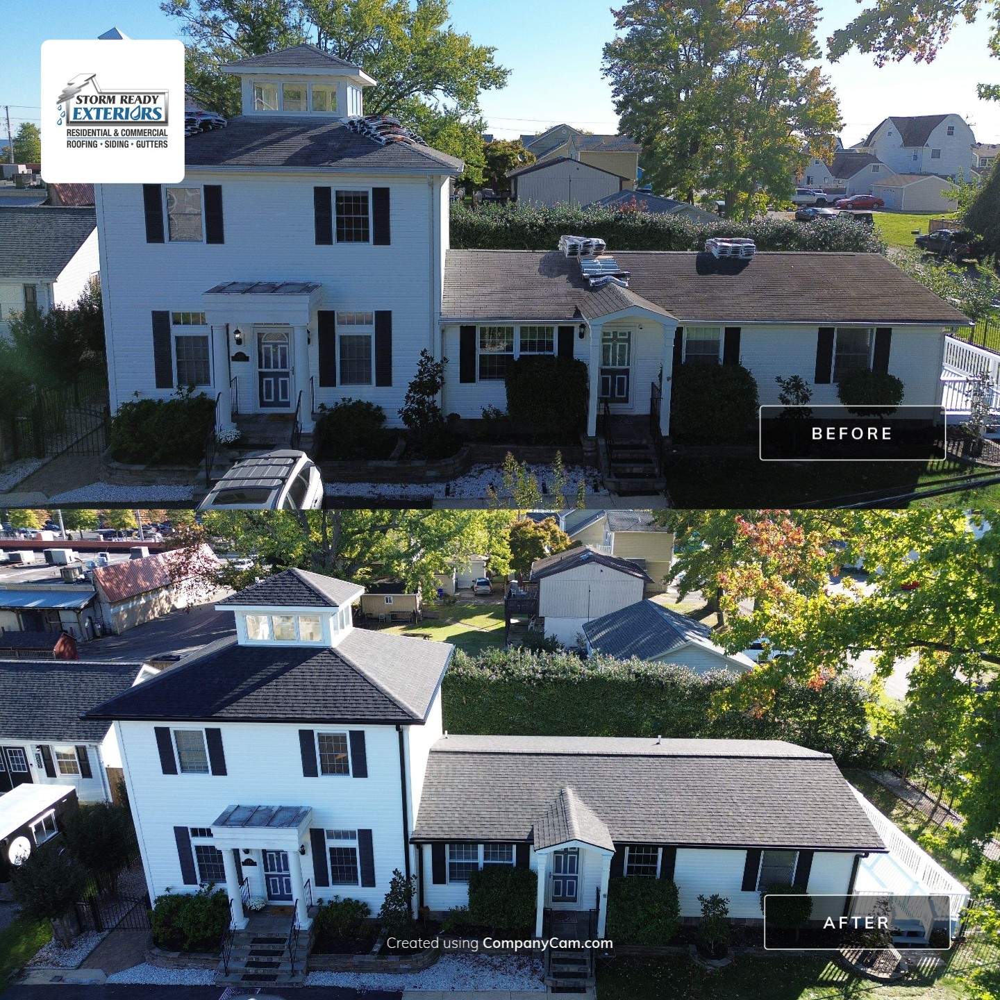 New Roof Install using Tamko Titan- Rustic Black in Chesapeake Beach, MD by Storm Ready Exteriors