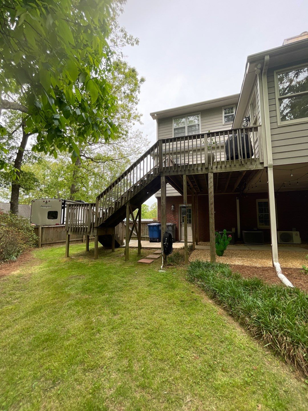 South Trace - Deck Installation  by Pillar and Pine