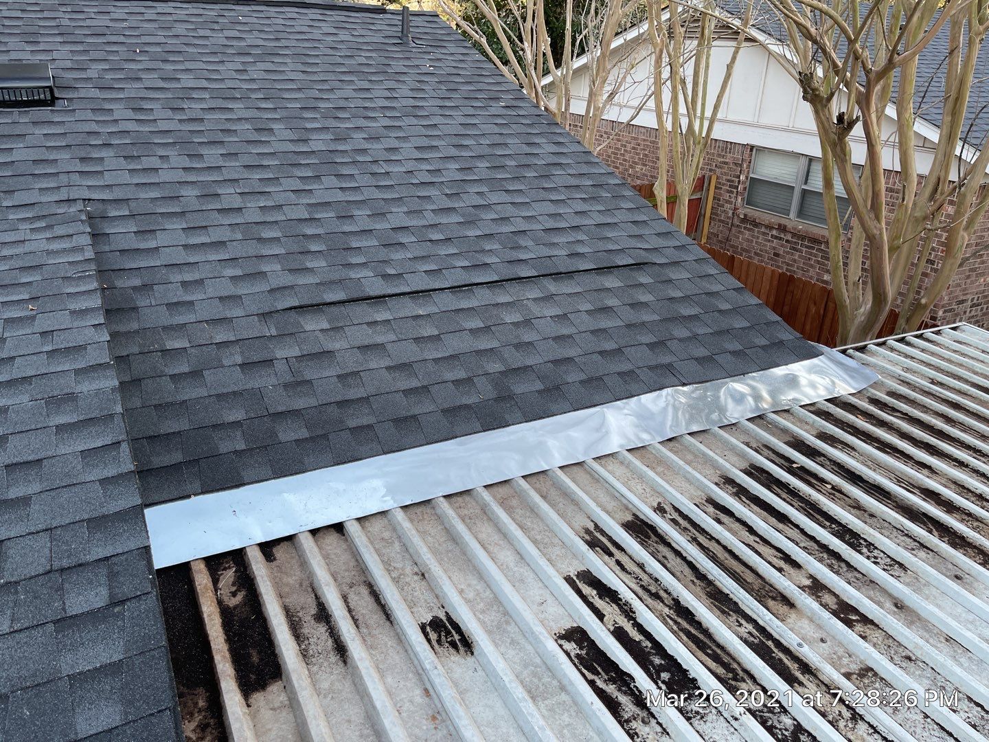 Historical Home needed a full decking and new roof by First United Roofing & Construction