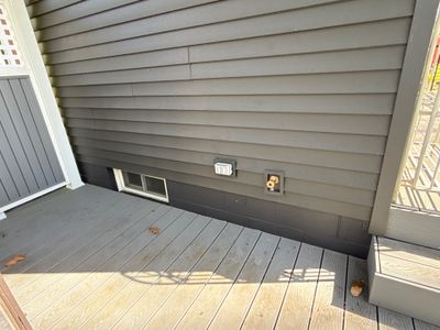 Exterior Foundation Painting in Muskegon Michigan