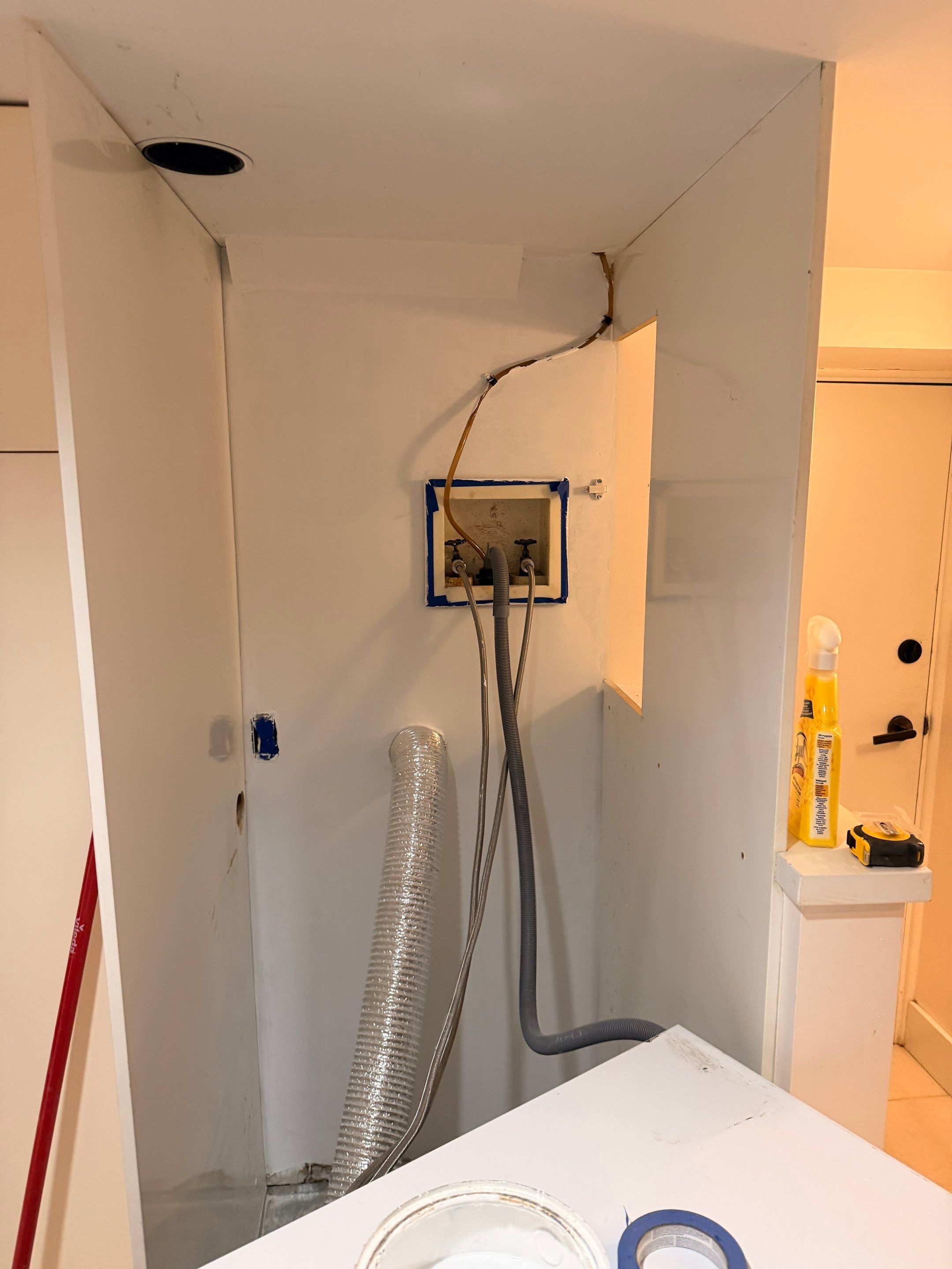 Wall Repair & Patching After Plumbing Leak Access by YVR Construction Group