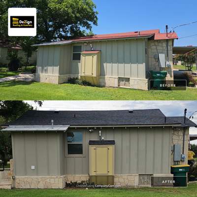 Residential Roofing Installation using Owens Corning Oakridge Onyx Black