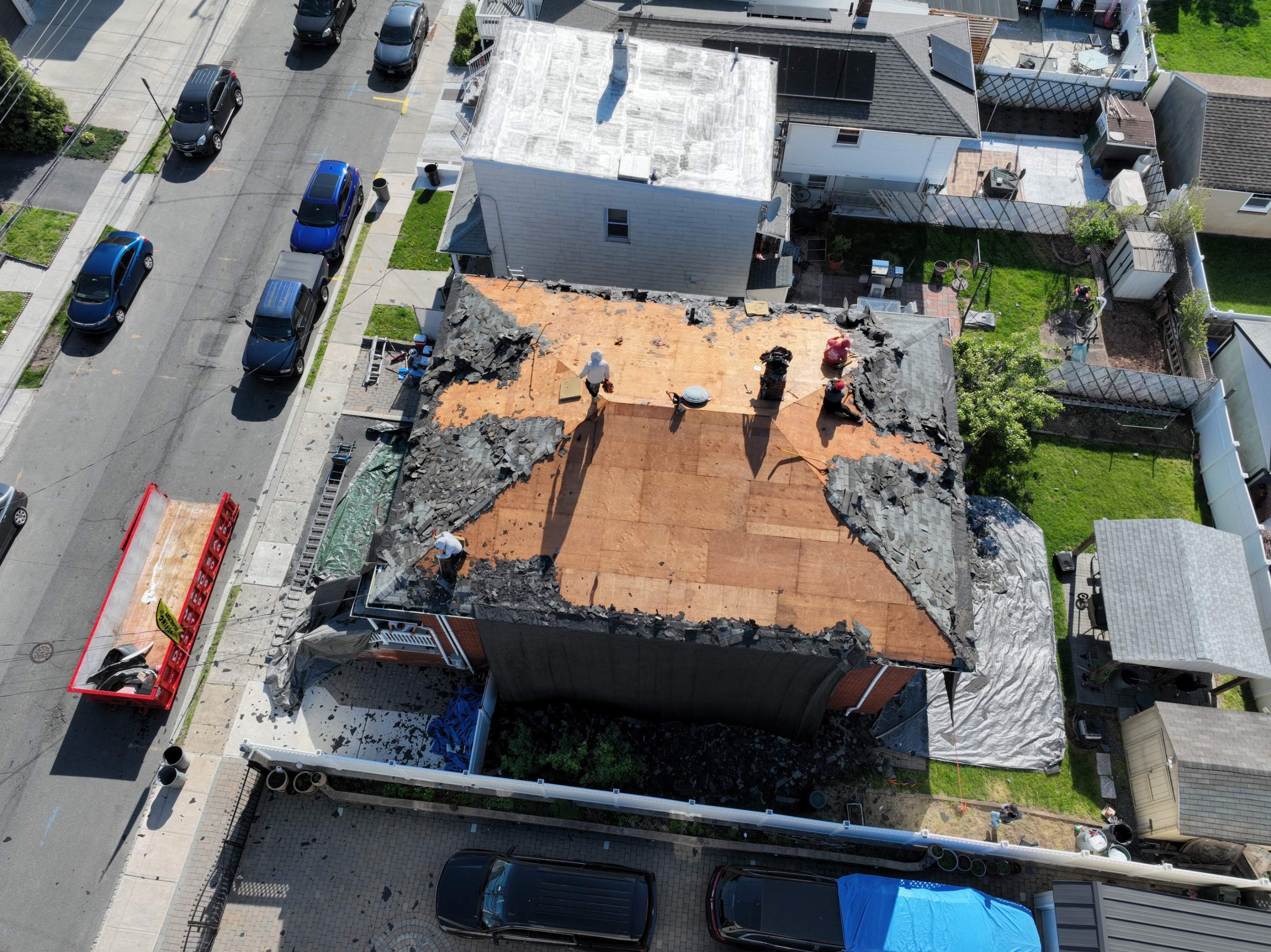 Full Residential Roof Replacement and Decking Installation in Elizabeth by REVIXPRO 