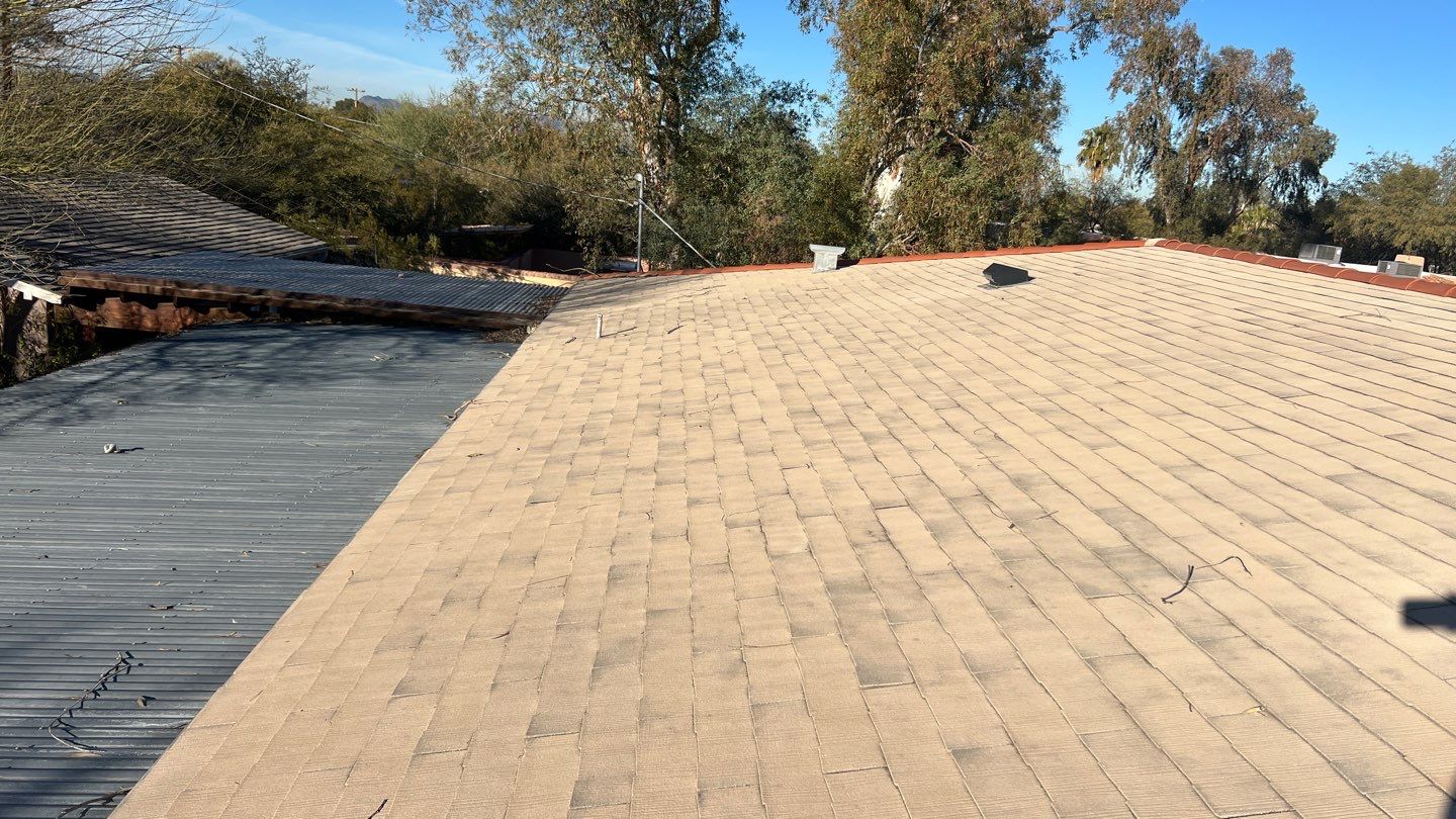 Light Stone Exposed Fastener by Reimagine Roofing