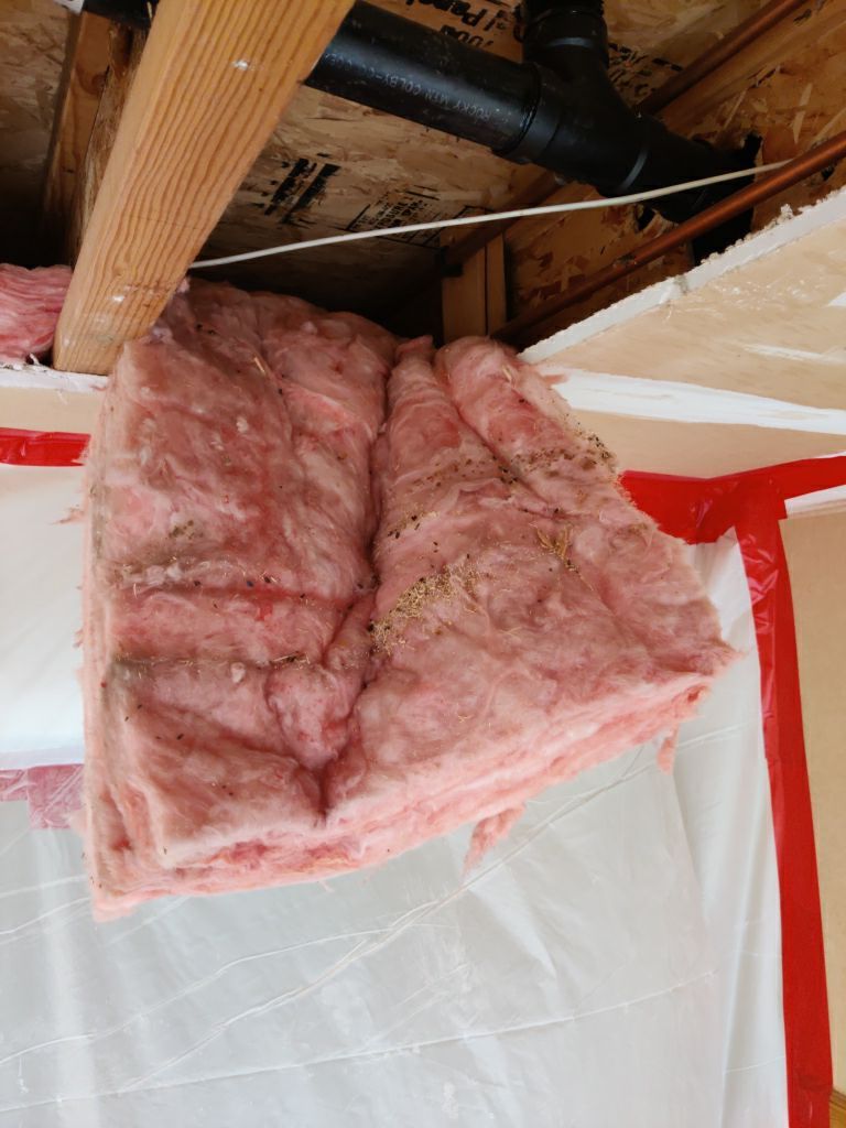 Water Damage in Garage by Accountable Home Services