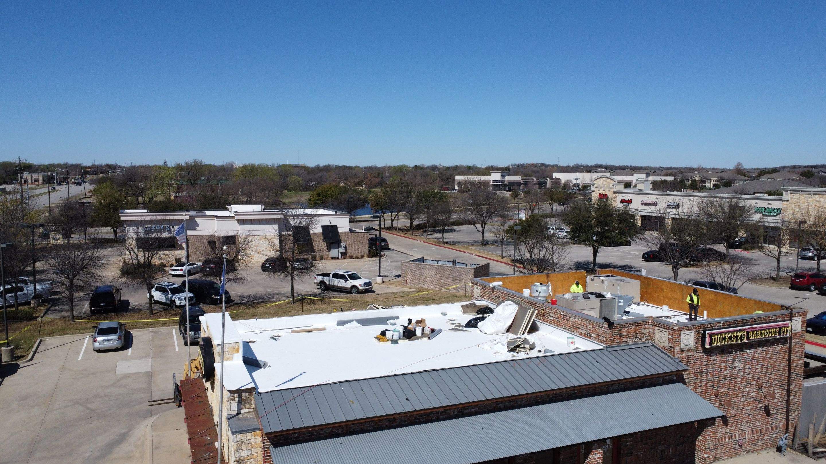 TPO Commercial Roofing Installation by 3:16 Roofing and Construction