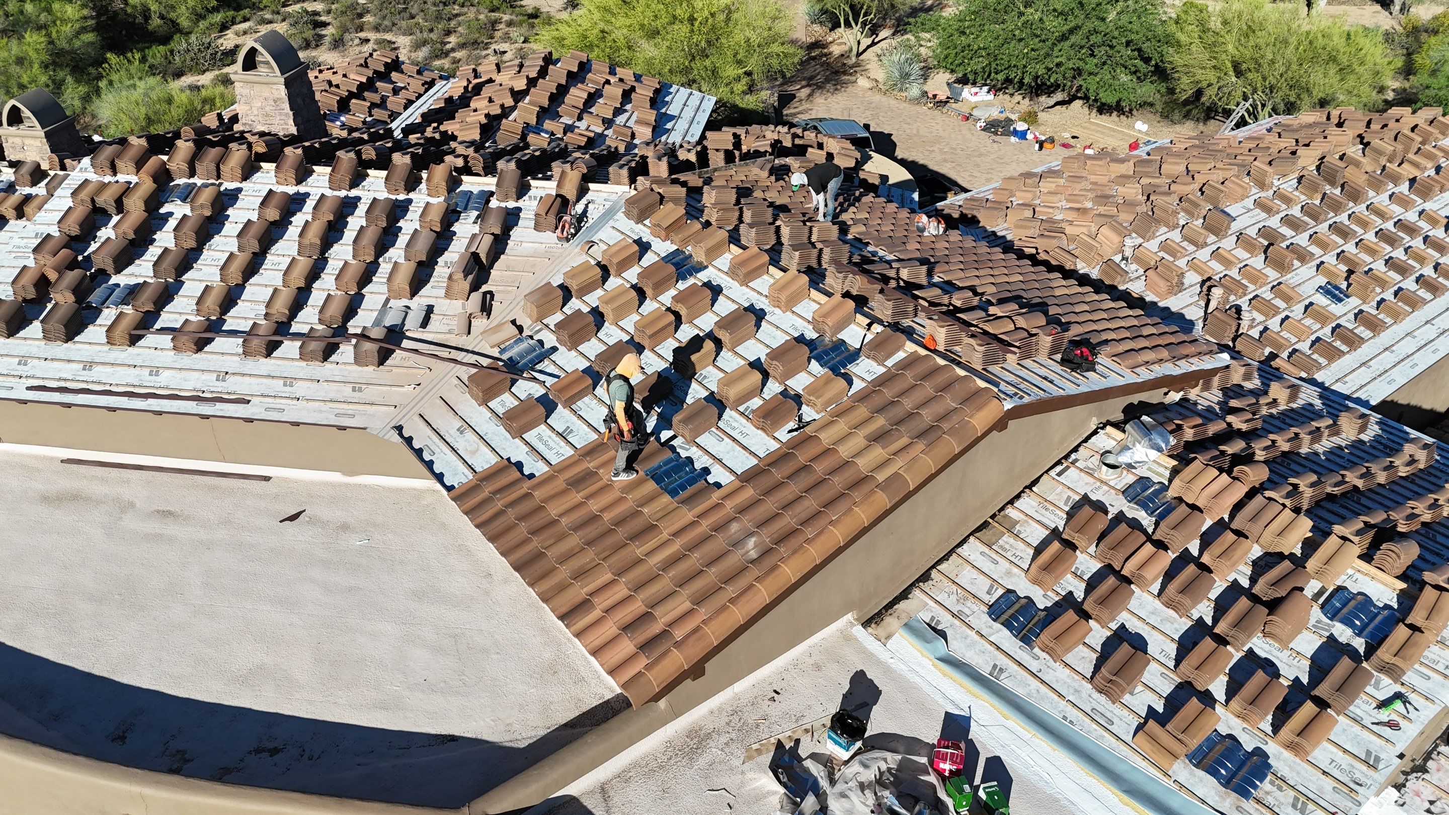 Project in Scottsdale by Saint Roofing