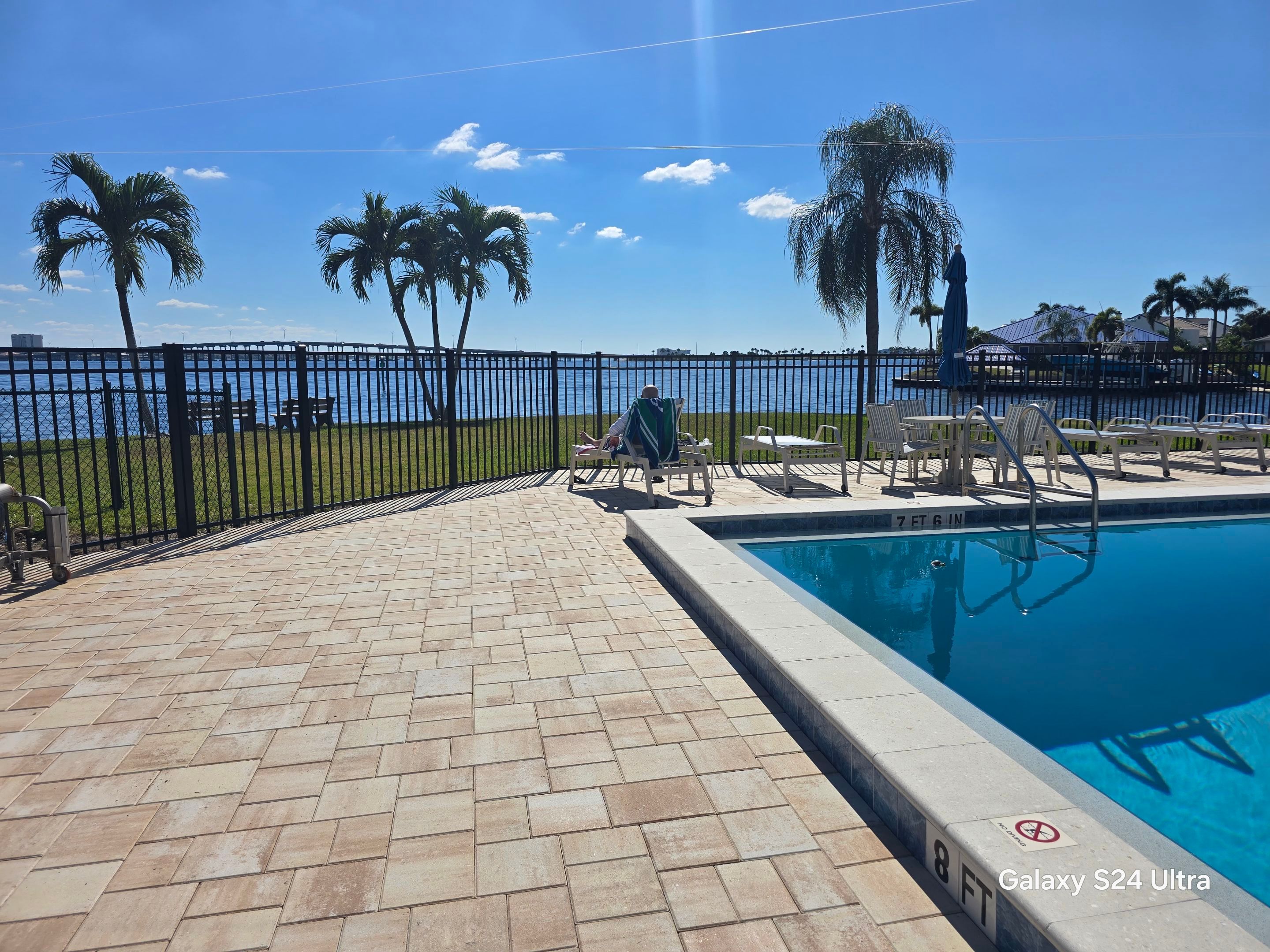 Community Pool Fence in Cape Coral by True Fence LLC